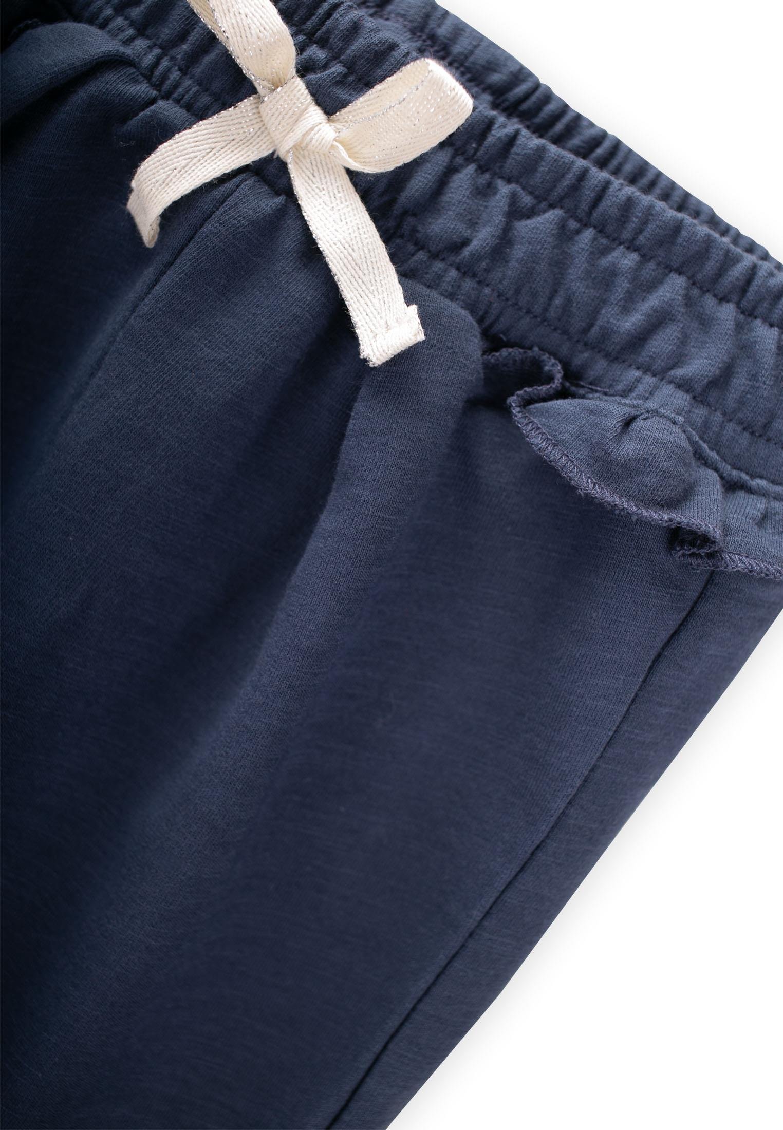 CigitFırfırlı Eşofman 1-5 Yaş LACİVERT