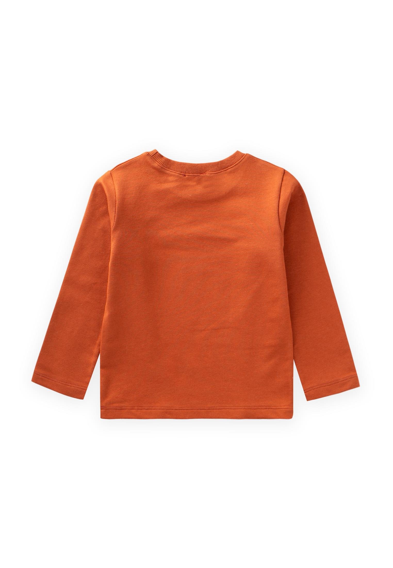 CigitBaskılı Sweatshırt 2-10 Yaş KİREMİT