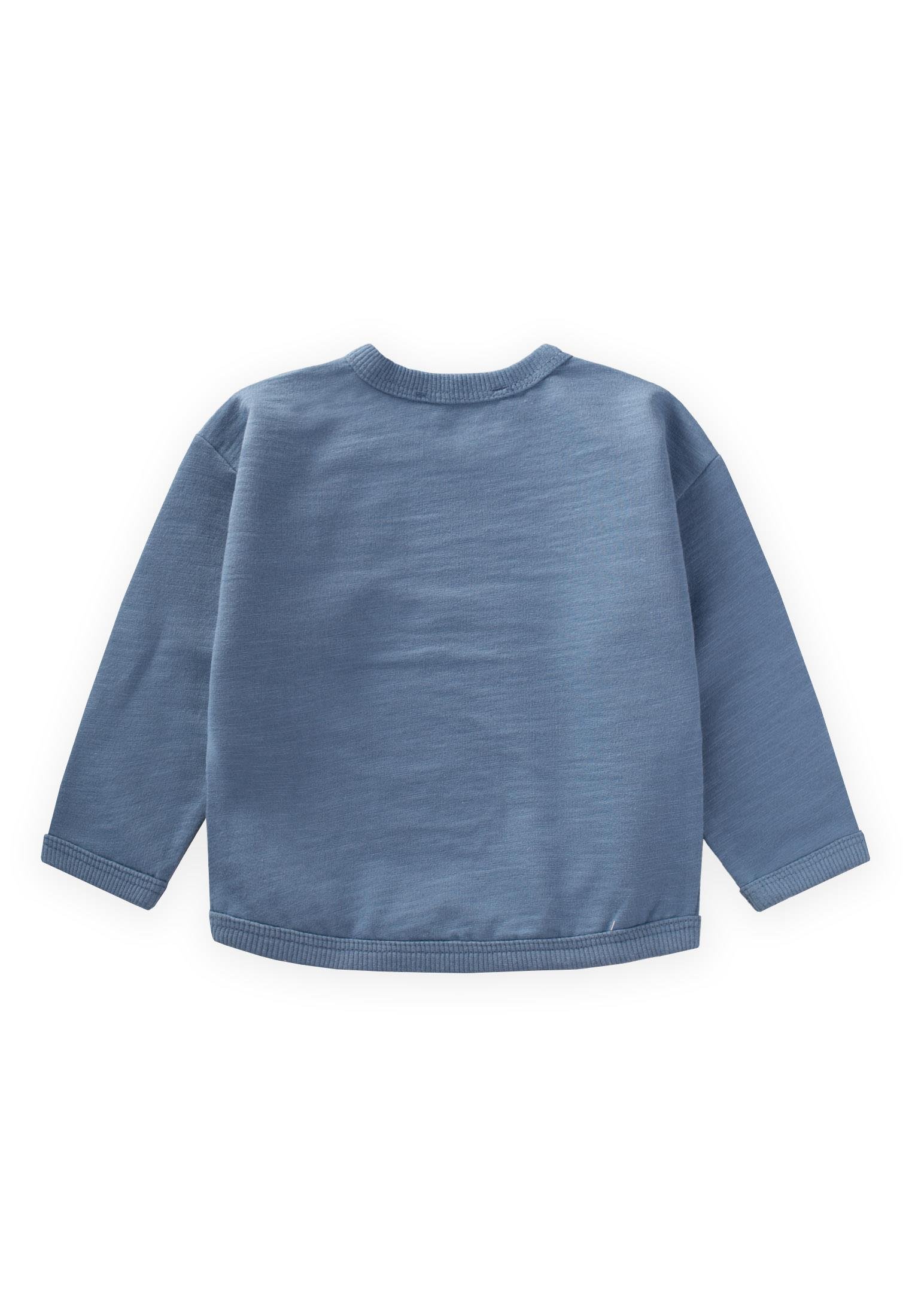 CigitTraktör Nakışlı Sweatshırt 0-4 Yaş İNDİGO MAVİ