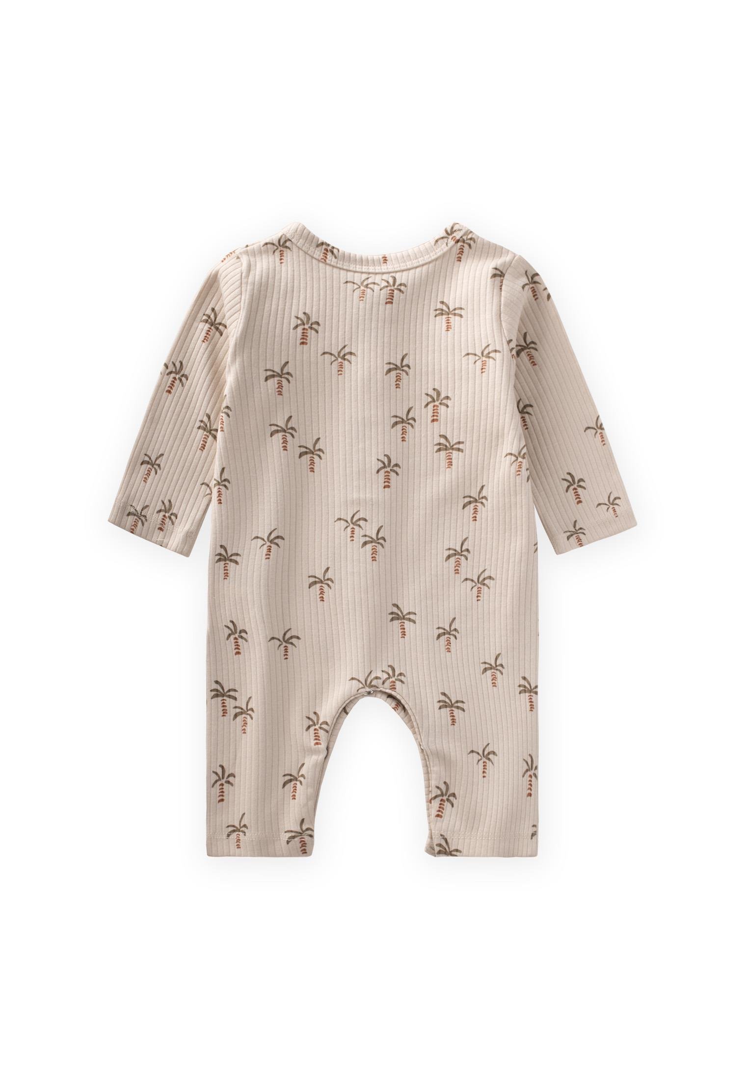 CigitBaskılı Tulum 0-3 Yaş PALMİYE DESEN