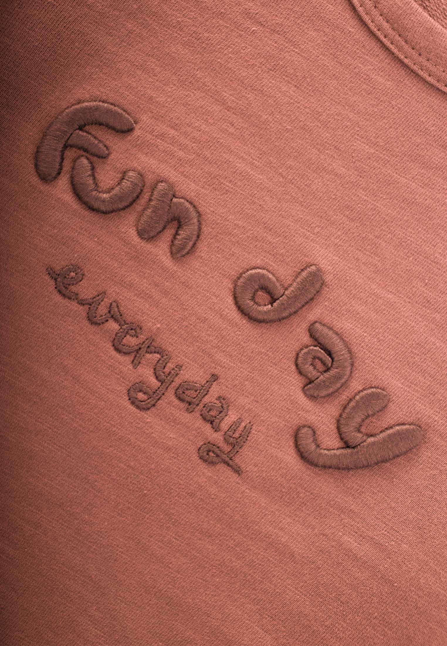 CigitNakışlı Sweatshırt 1-5 Yaş ORANJ