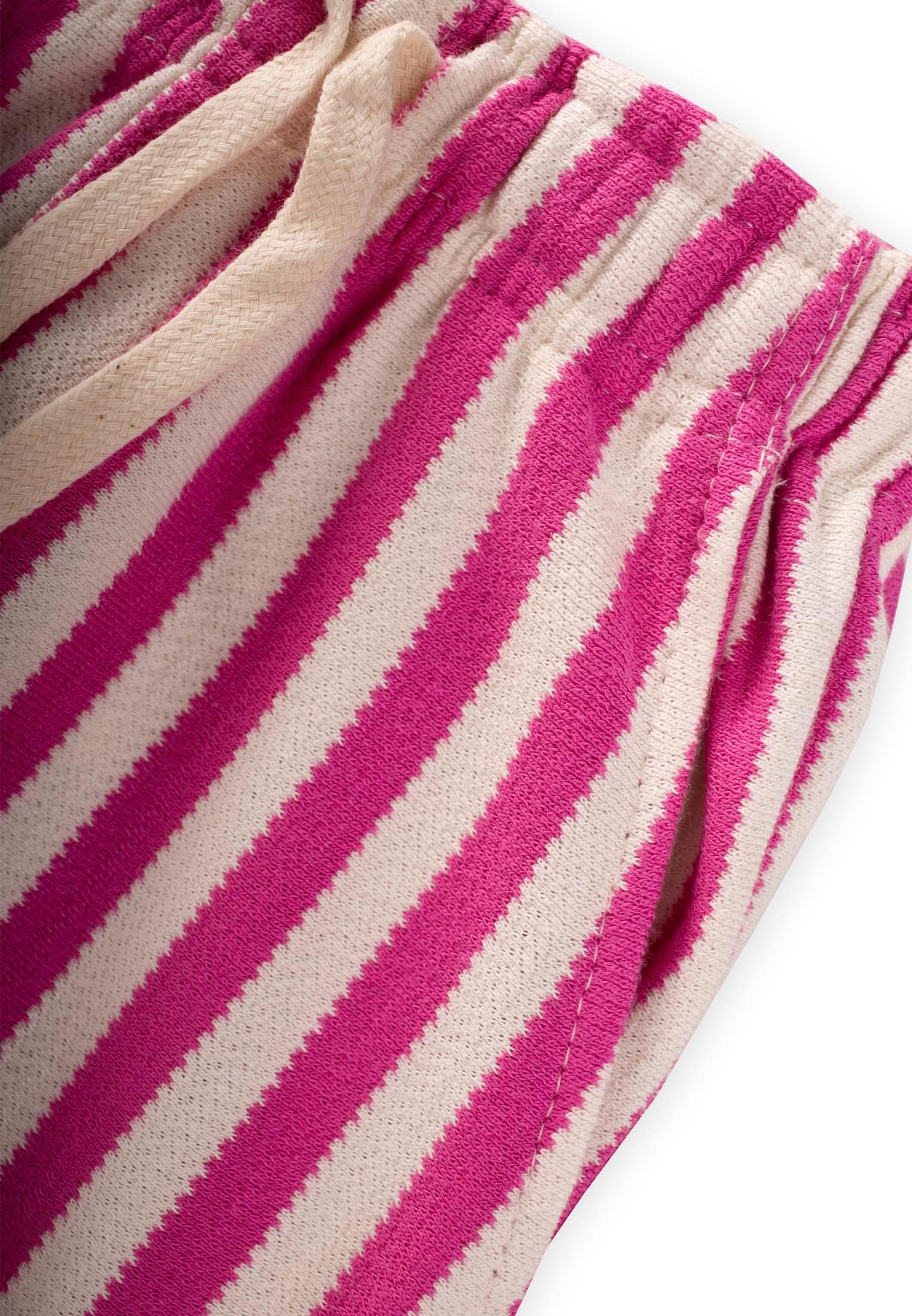 CigitÇizgili Eşofman 3-12 Yaş FUŞYA