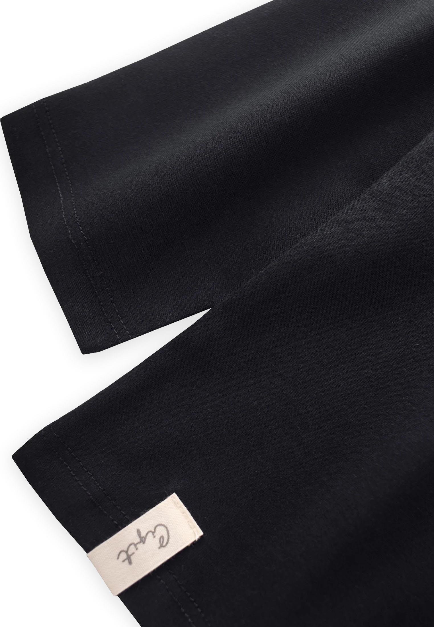 CigitMevsimlik Basic T-Shırt 8-14 Yaş SİYAH