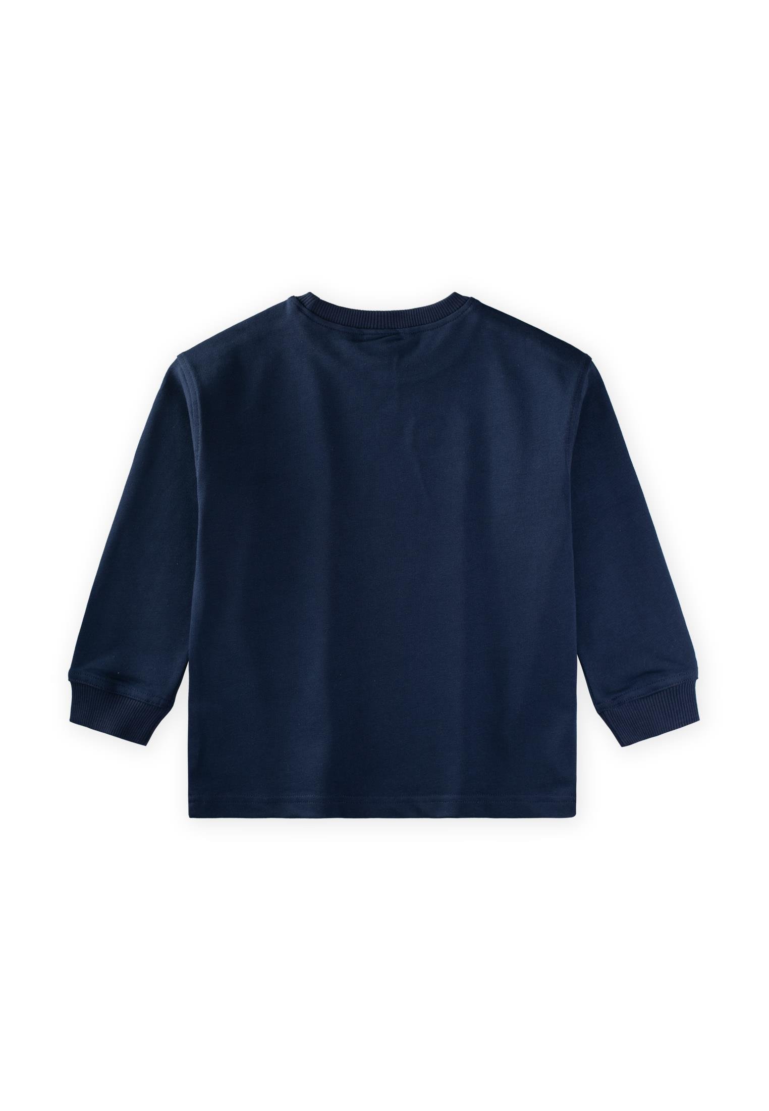 CigitAğır Kumaş Uzun Kollu T-Shırt 4-12 Yaş LACİVERT