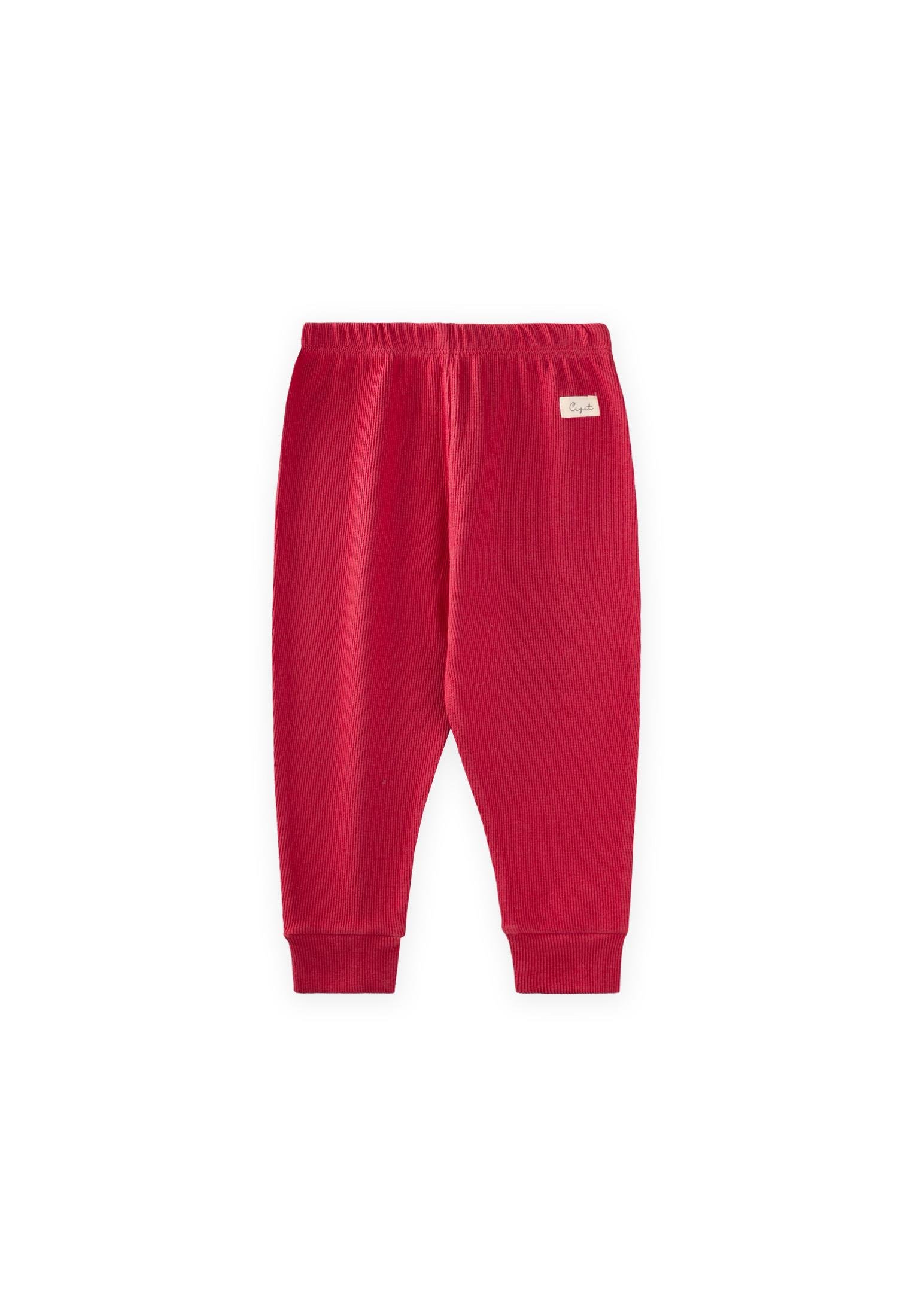 CigitTayt Pantolon 1-5 Yaş KIRMIZI