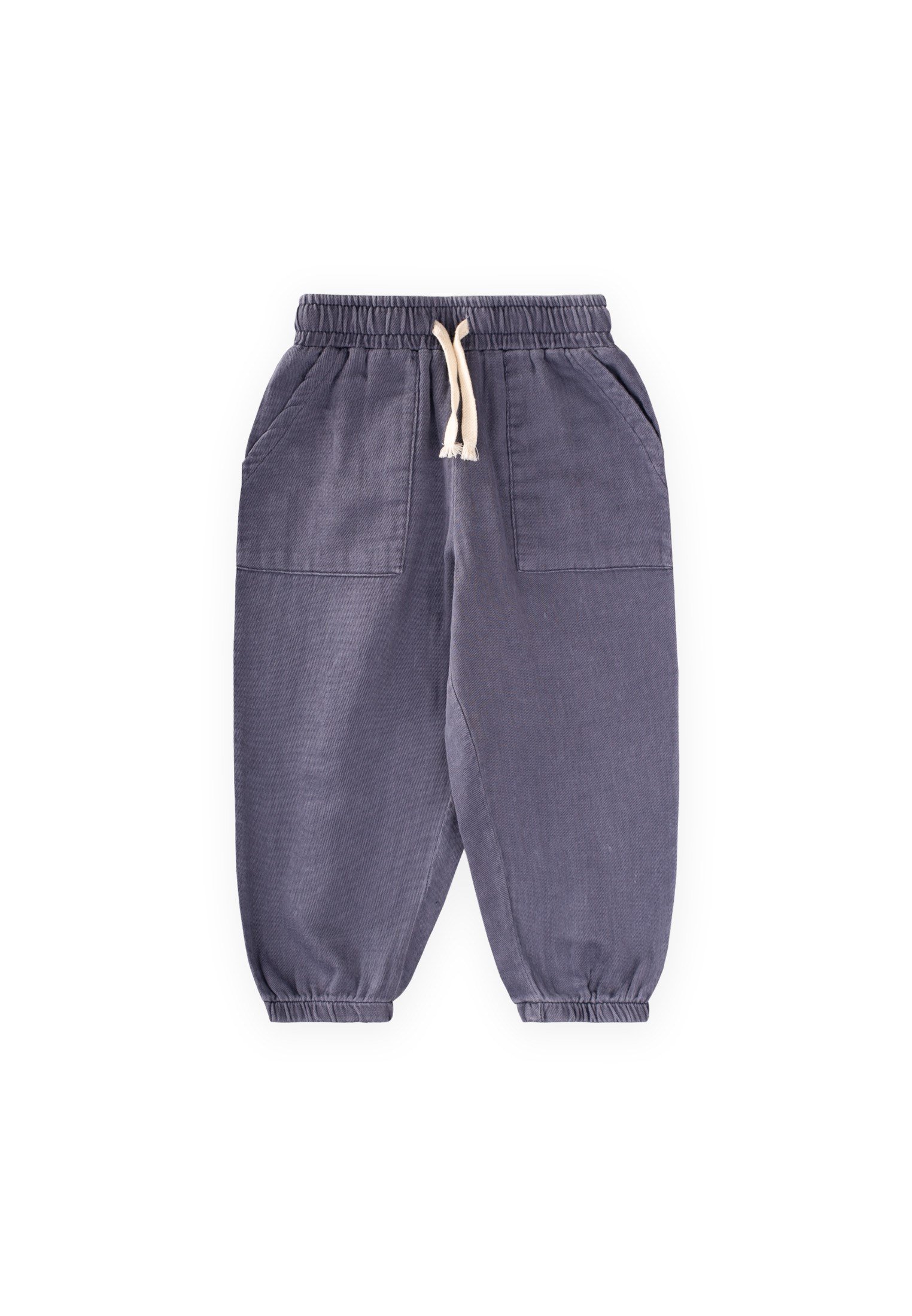 CigitMüslin Gabardin Pantolon 2-8 Yaş GRİ