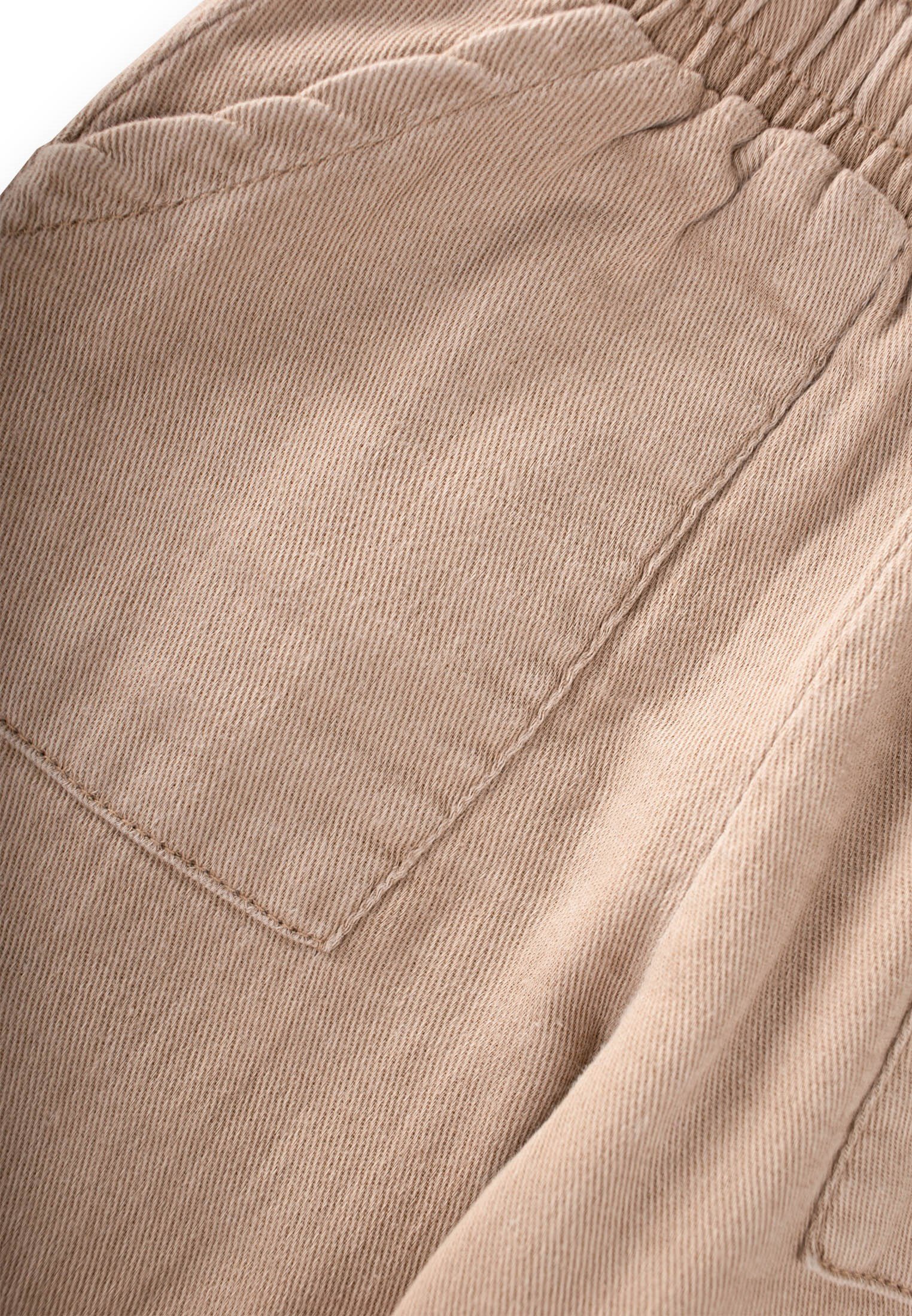 CigitMüslin Gabardin Pantolon 2-8 Yaş BEJ