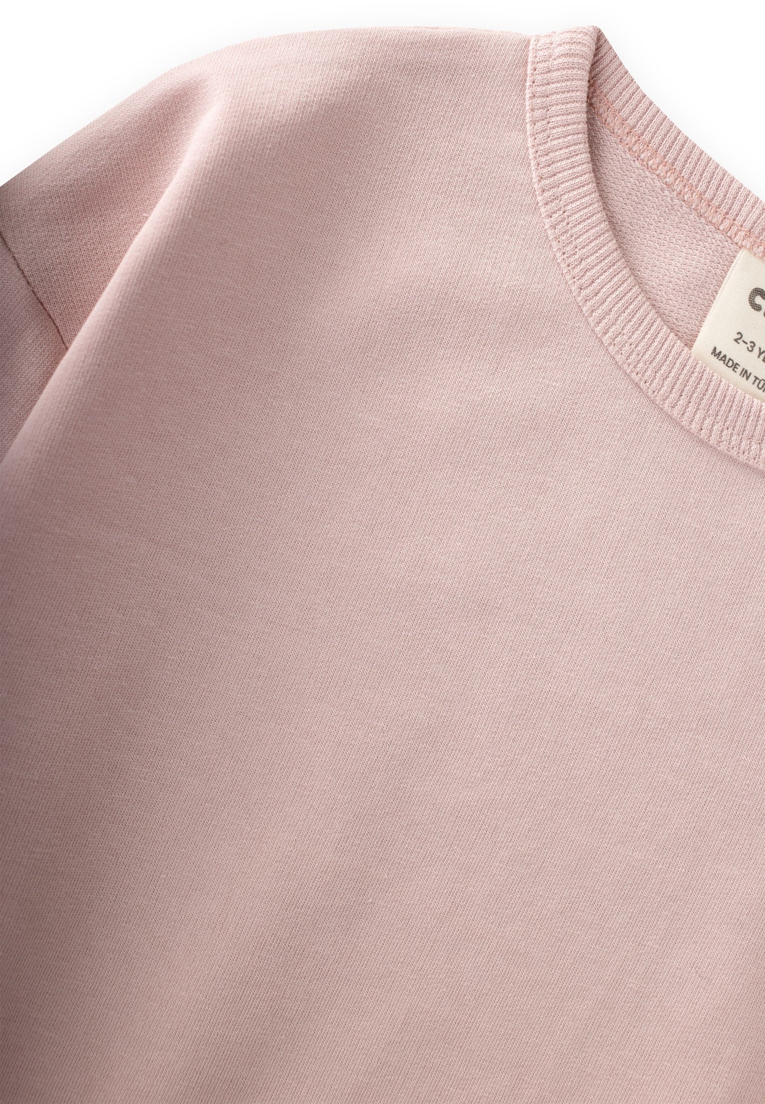 CigitSweatshirt Takım 2-7 Yaş PUDRA PEMBE