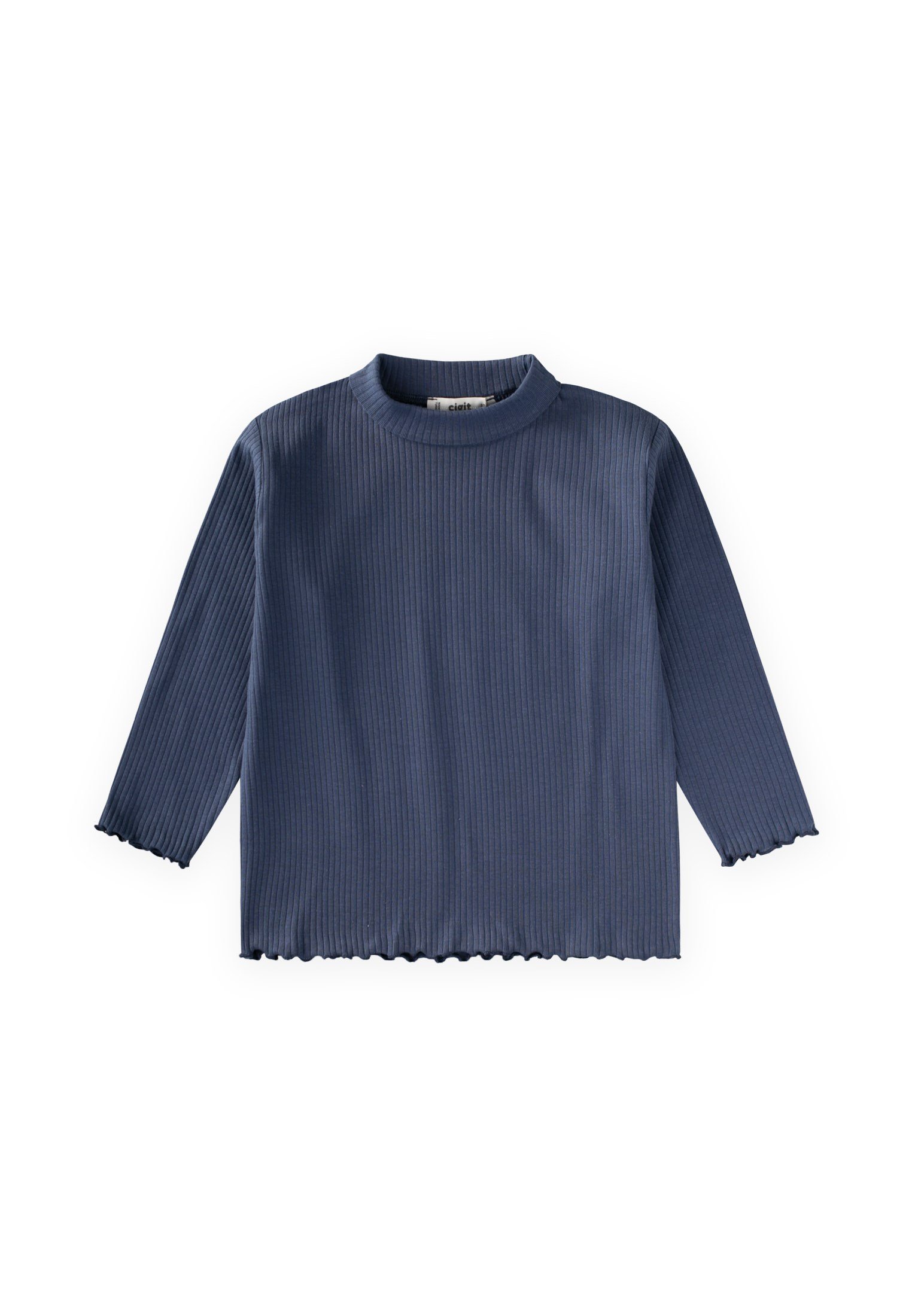 CigitMevsimlik Fitilli T-Shirt 2-8 Yaş LACİVERT