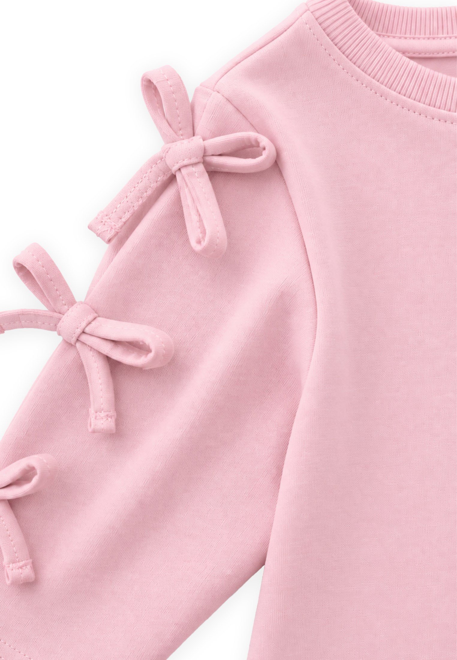 CigitMevsimlik Sweatshirt Takım 2-8 Yaş PUDRA PEMBE