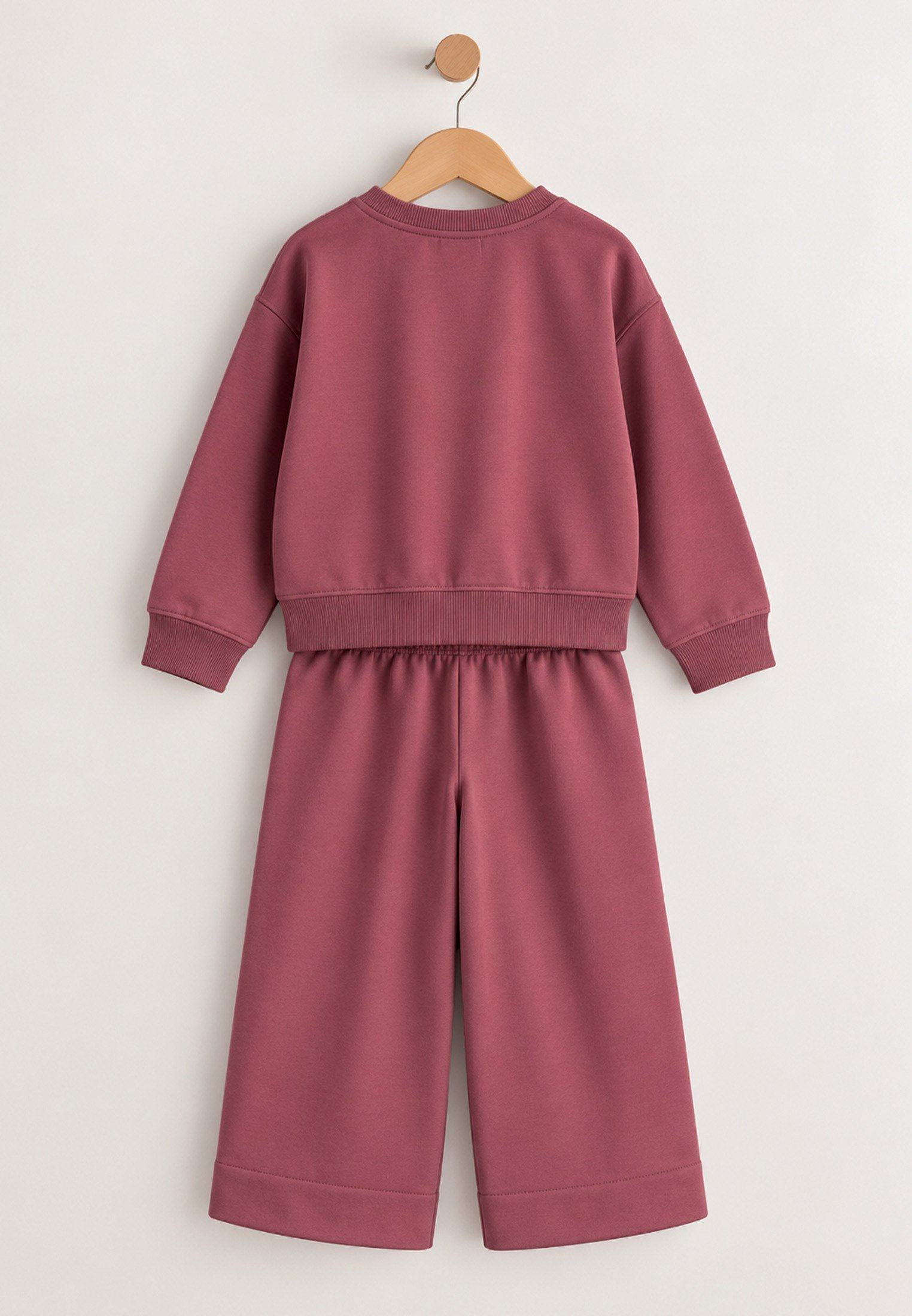 CigitSweatshirt Takım 2-8 Yaş ANTİK PEMBE
