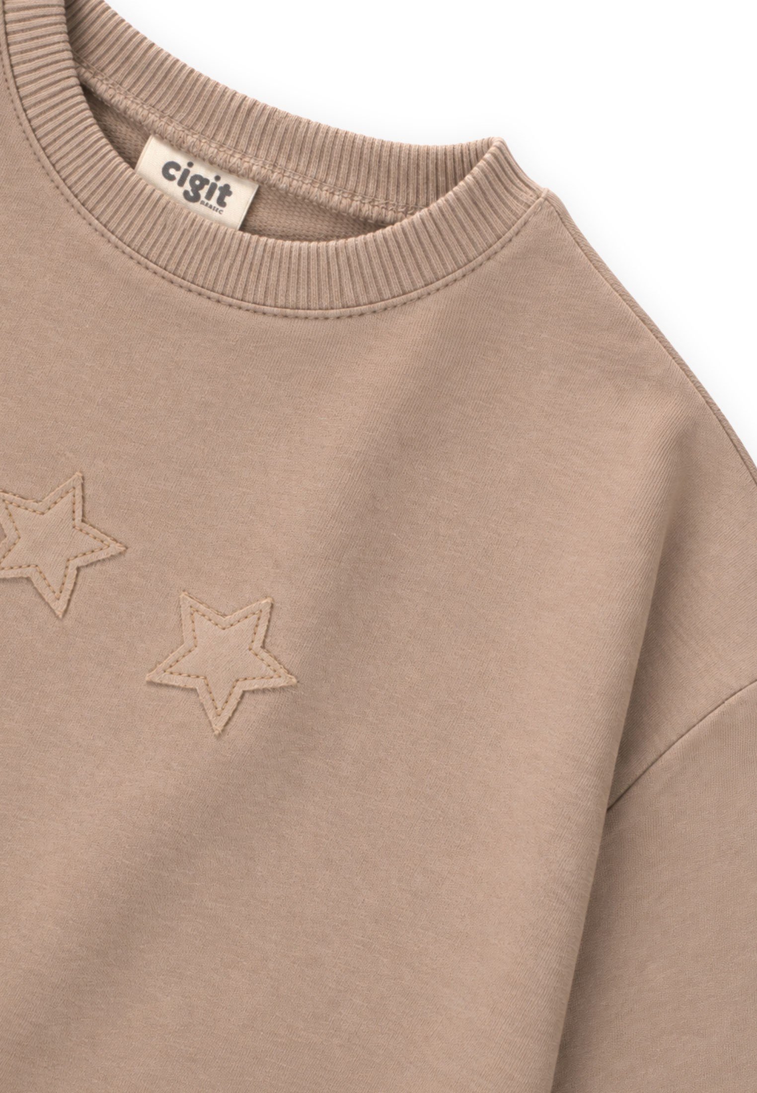 CigitMevsimlik Sweatshirt 1-7 Yaş S VİZON