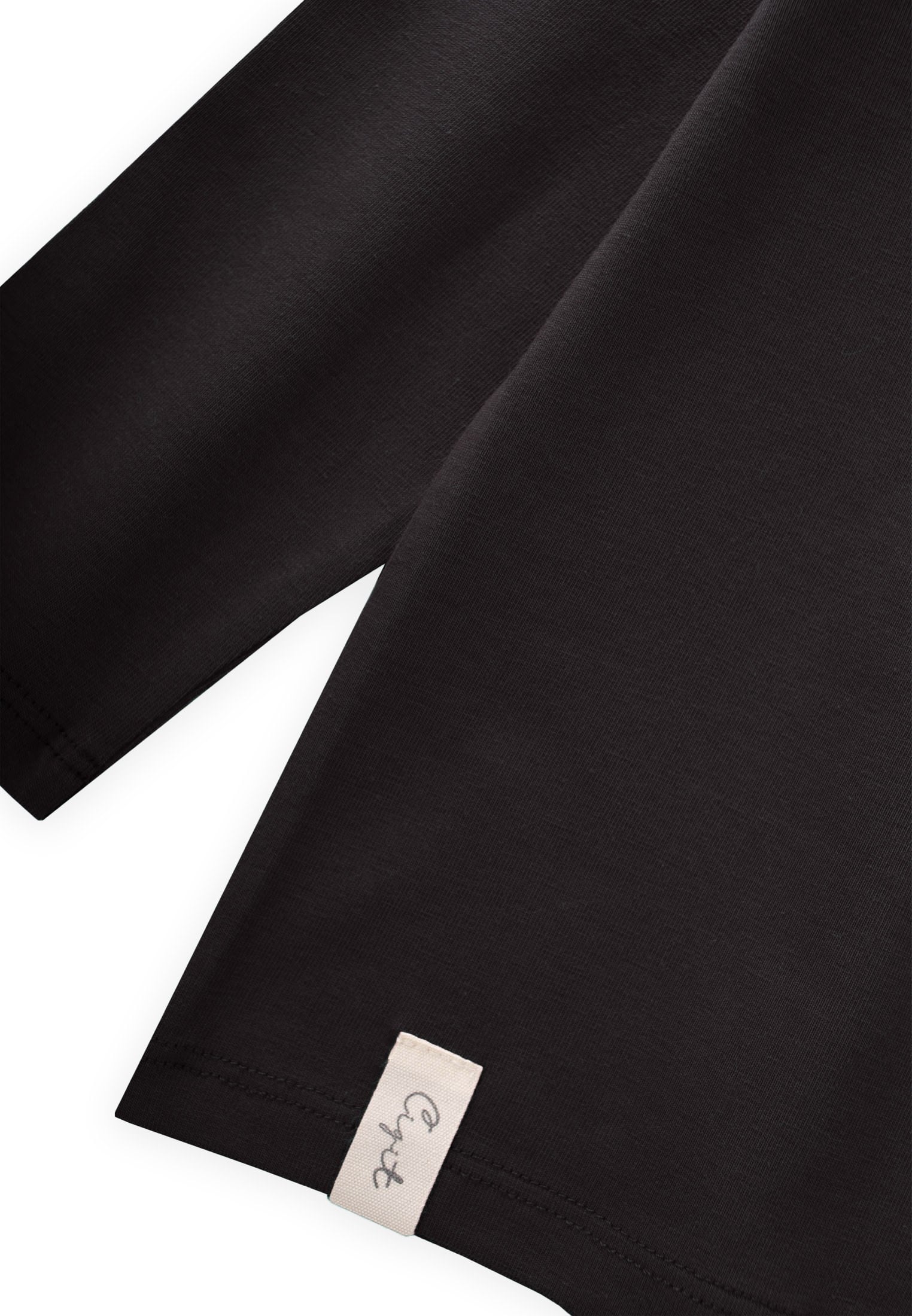 CigitMevsimlik Basic T-Shirt 8-12 Yaş SİYAH