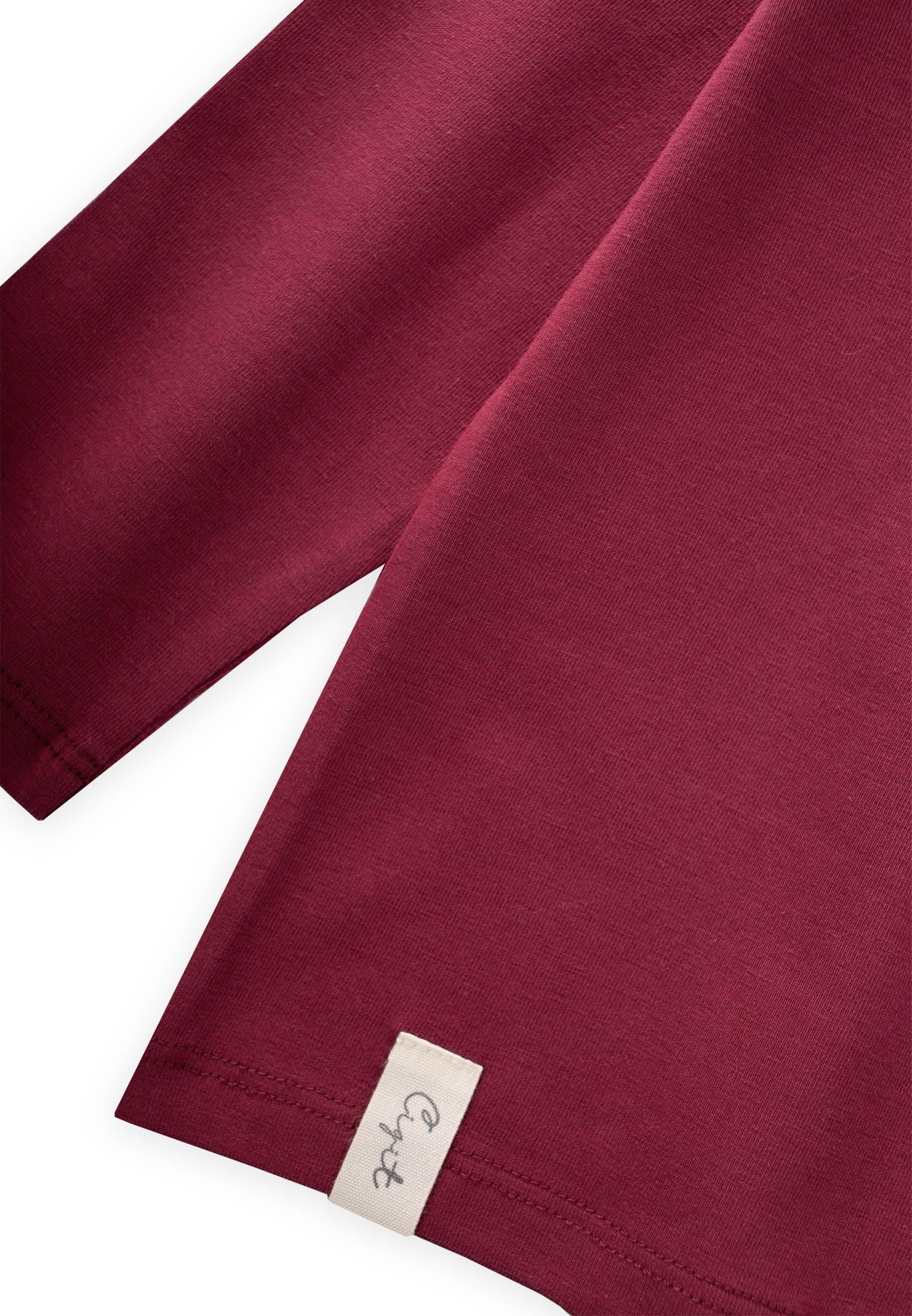 CigitMevsimlik Basic T-Shirt 8-12 Yaş BORDO