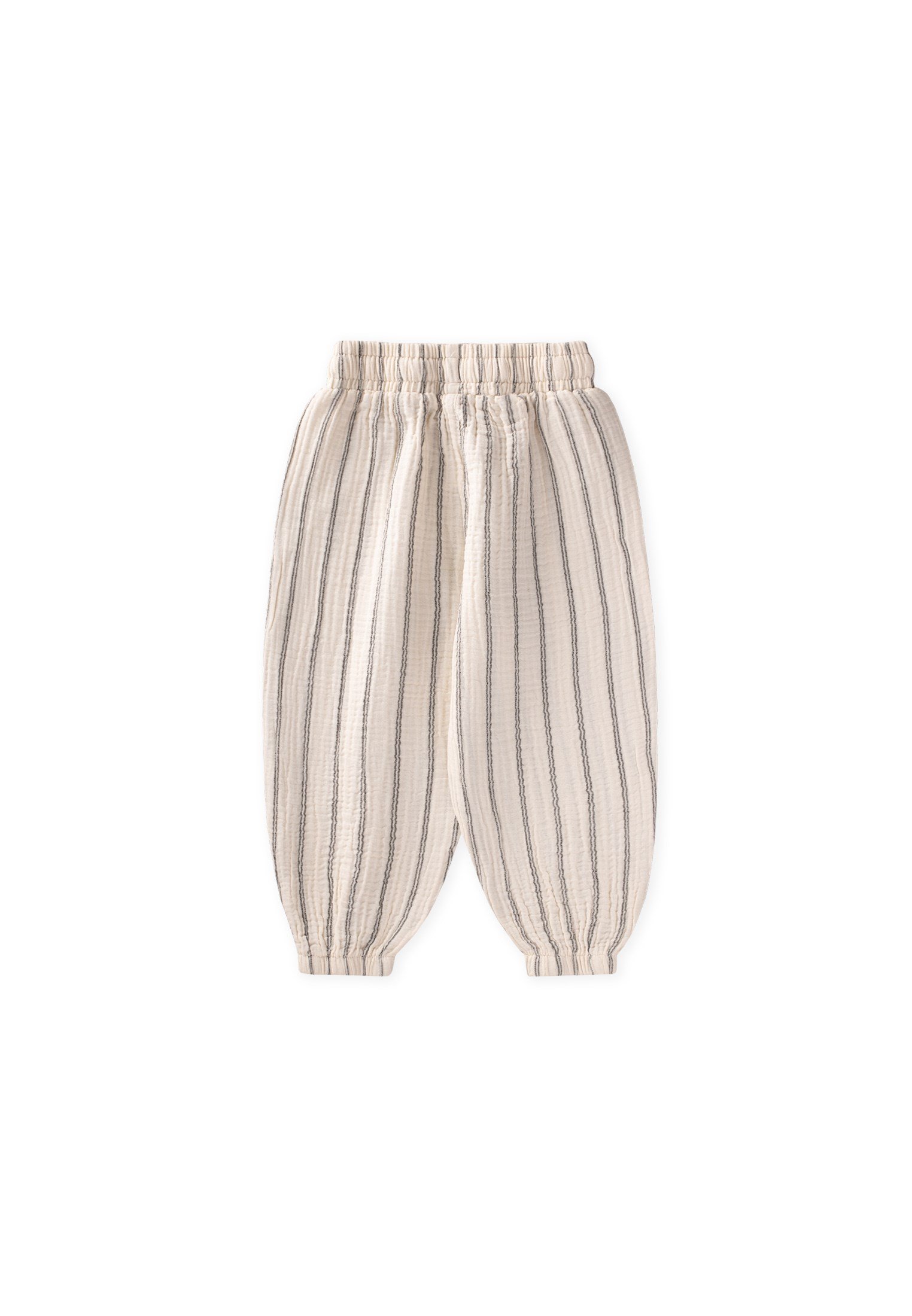 CigitMüslin Şalvar Pantolon 1-6 Yaş ÇİFT ÇİZGİLİ