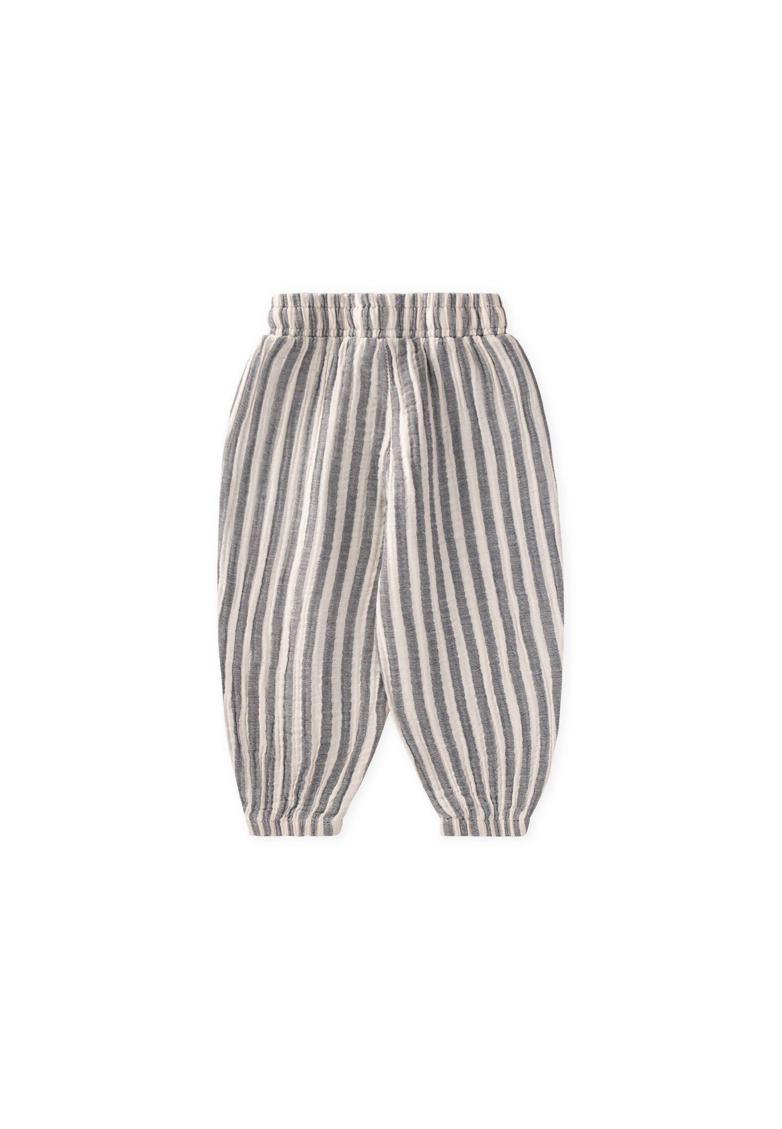 CigitMüslin Şalvar Pantolon 1-6 Yaş LACİVERT KLN ÇİZGİ