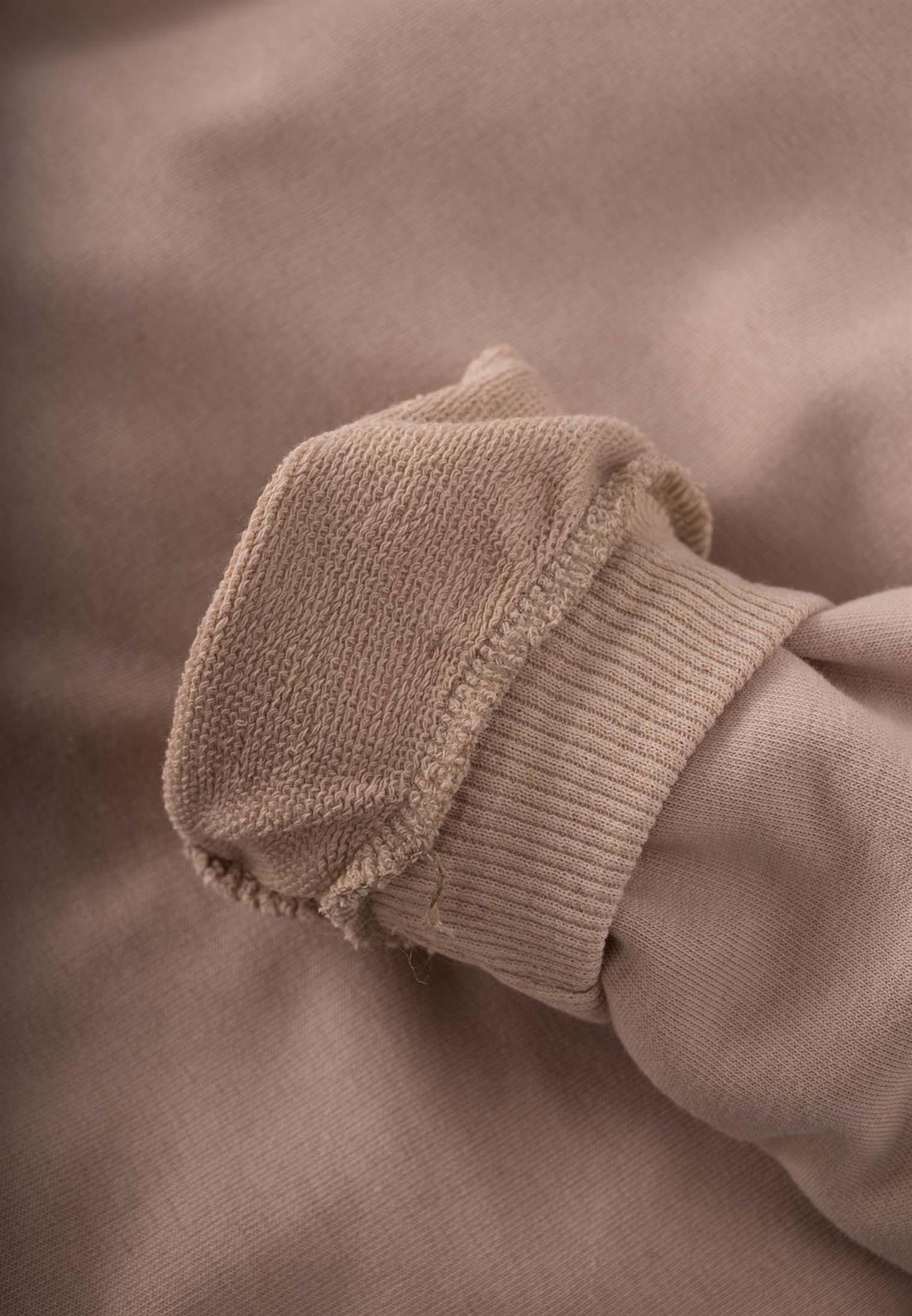 CigitBasic Karyoka Detaylı Sweatshırt Takım 3-8 Yaş BEJ