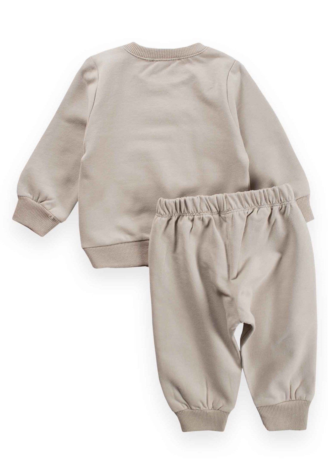 80968 - 5021CigitBasıc Sweat 0-3 Yaş BEJ 