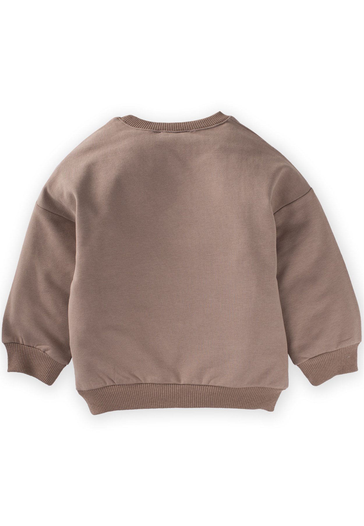 CigitGitar Aplikeli Sweatshırt 2-9 Yaş VİZON