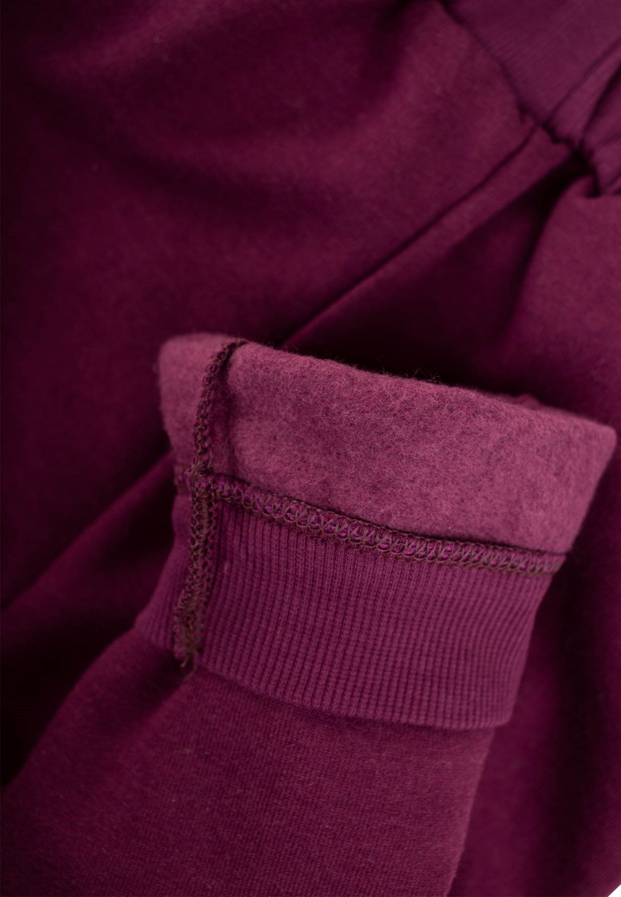 81053 - 5052CigitDikiş Detaylı Basic Eşofman 3-8 Yaş BORDO