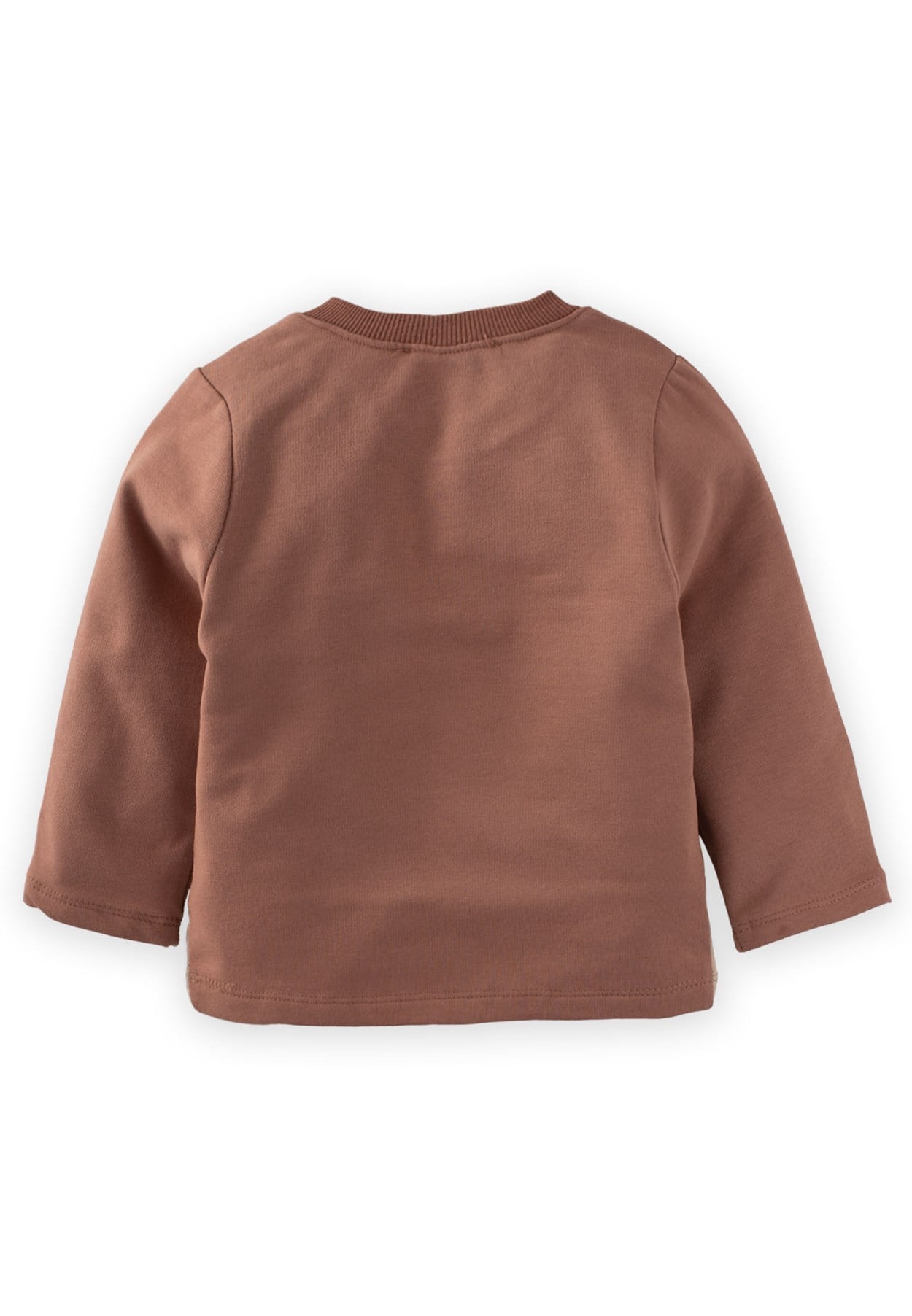 CigitKaravan Aplikeli Sweat 1-5 Yaş A.KAHVE