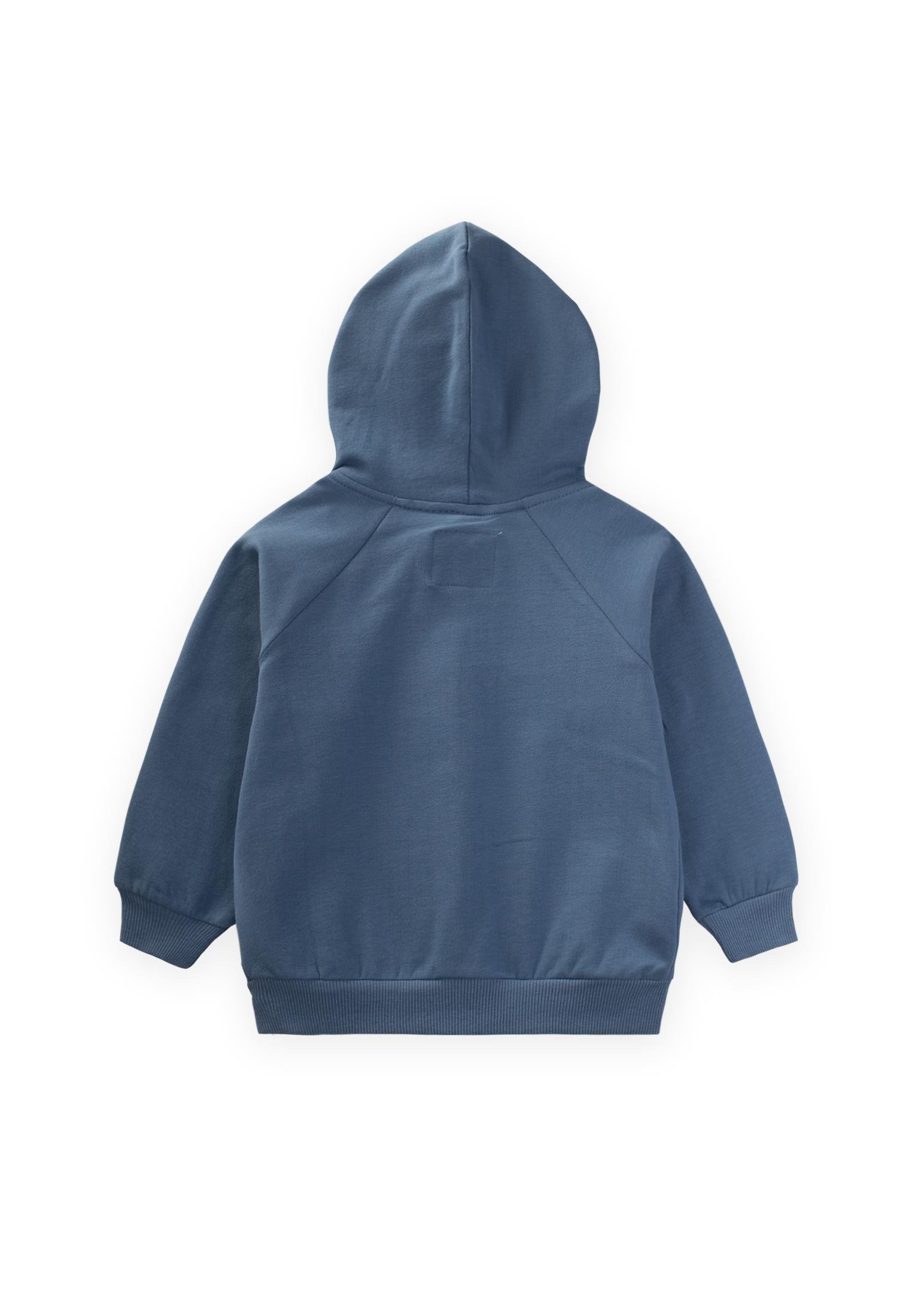 CigitKapşonlu Fermuarlı Hırka 1-14 Yaş İNDİGO MAVİ