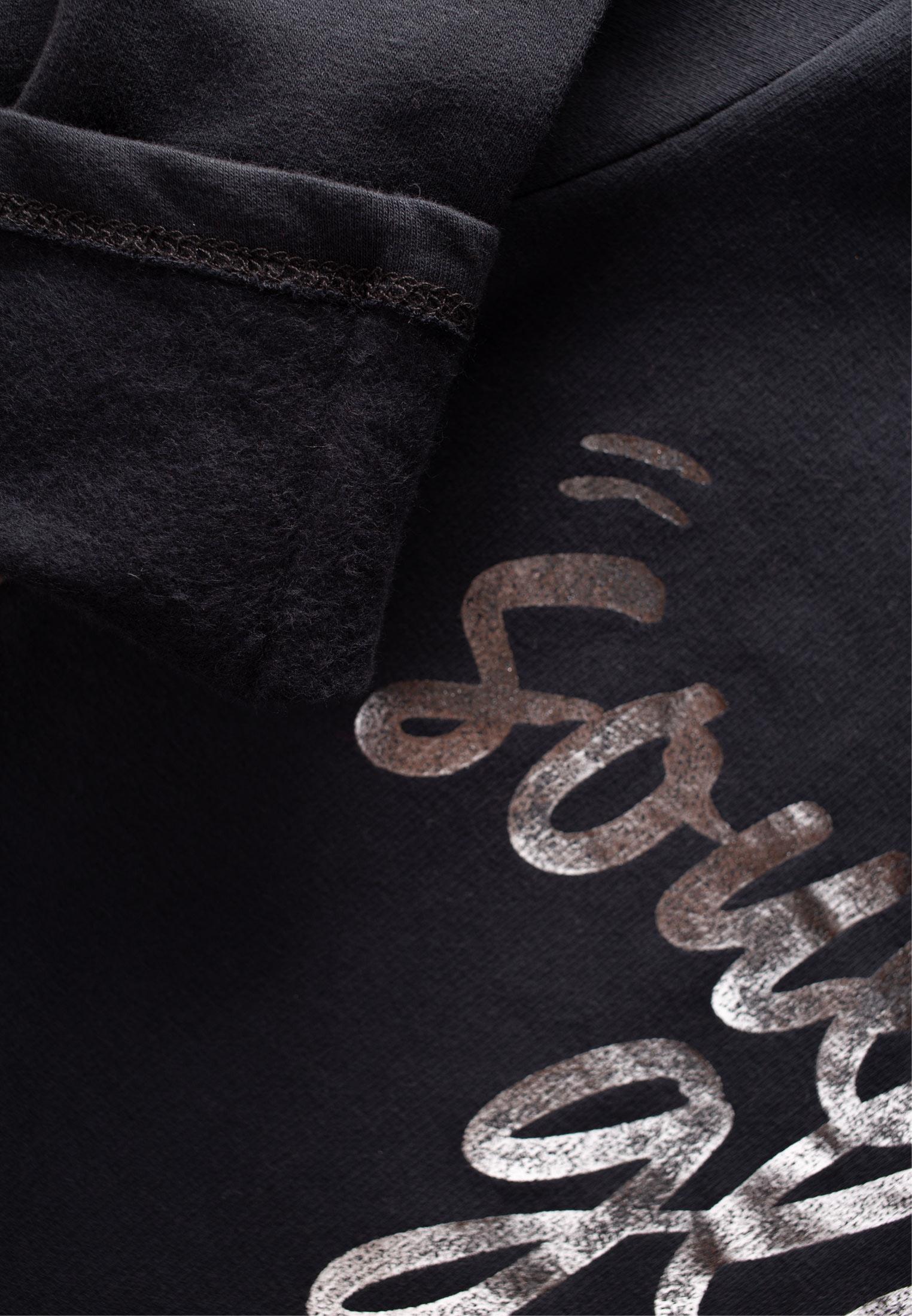 CigitSoul Glow Varak Baskılı Sweatshırt 2-10 Yaş ANTRASİT