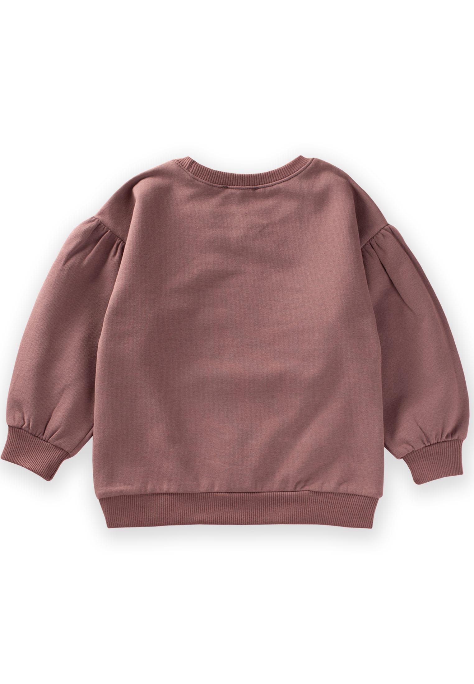CigitBalon Kollu Sweatshırt 2-7 Yaş MÜRDÜM