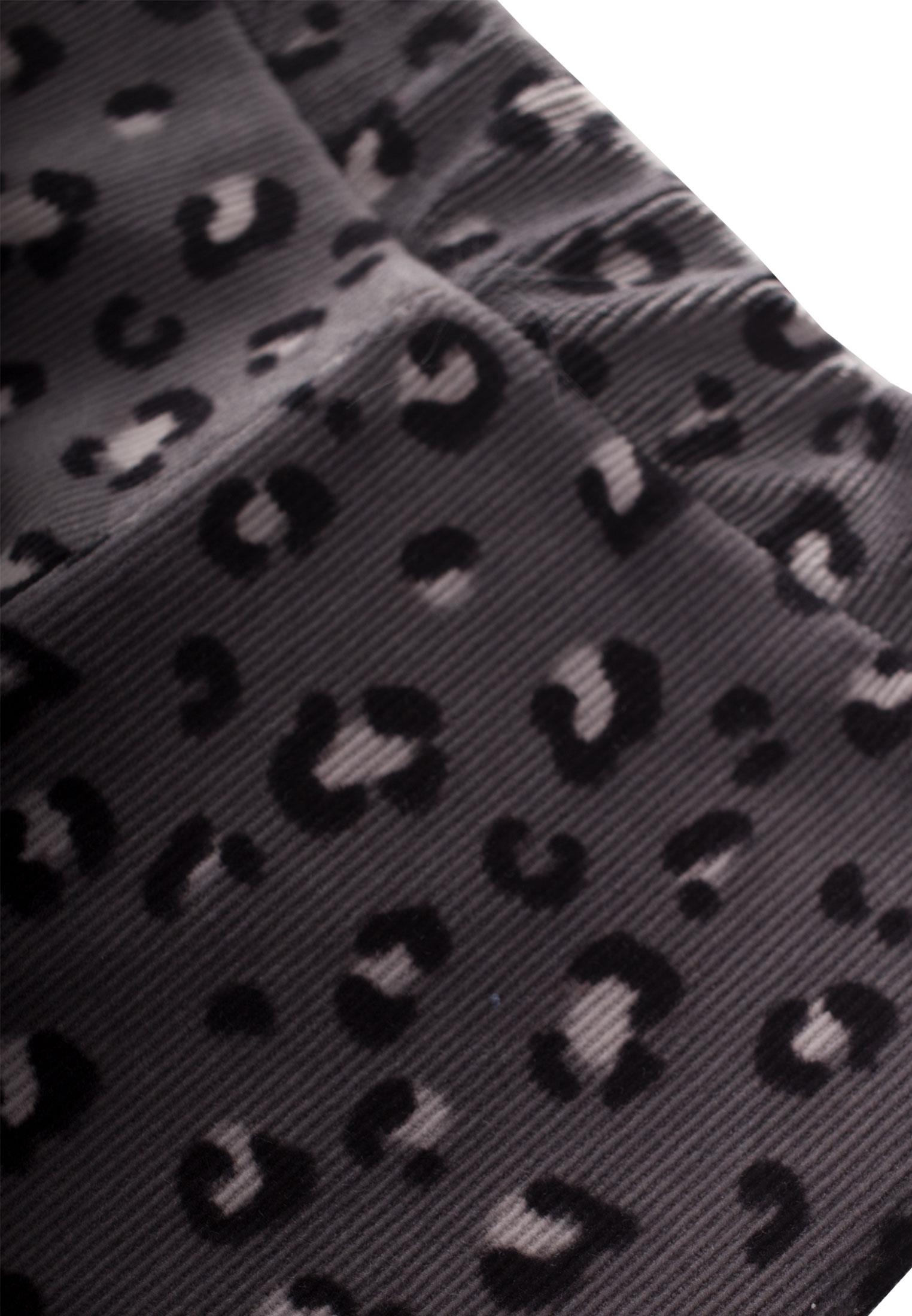 CigitKadife Tayt 3-8 Yaş GRİ DESENLİ