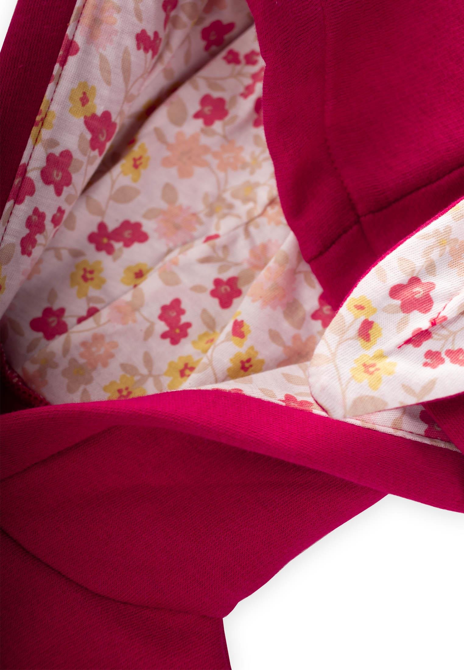 CigitTavşan Kulaklı Kız Hırka 1-5 Yaş FUŞYA