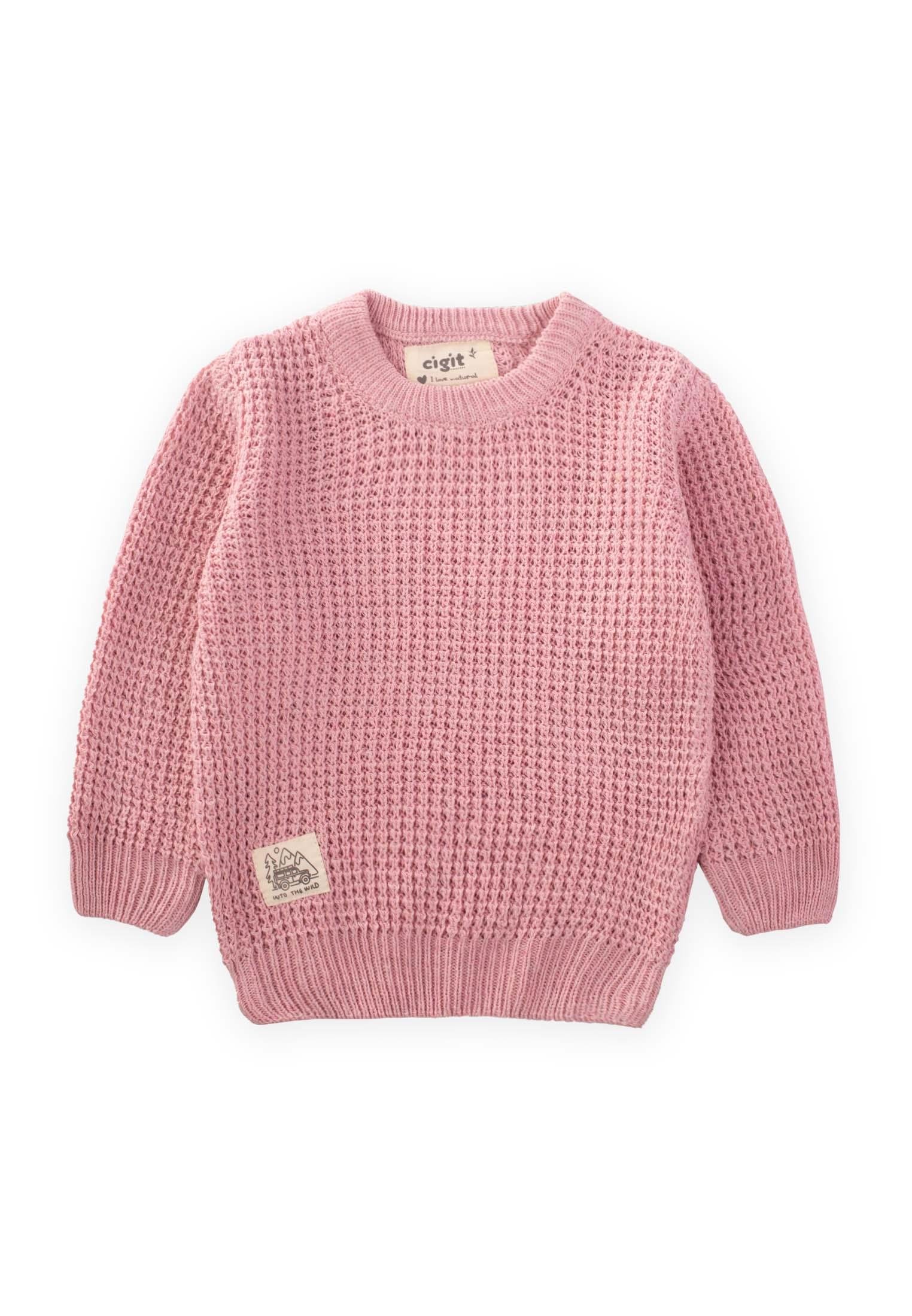 CigitBisiklet Yaka Montreal Kazak 1-5 Yaş PEMBE