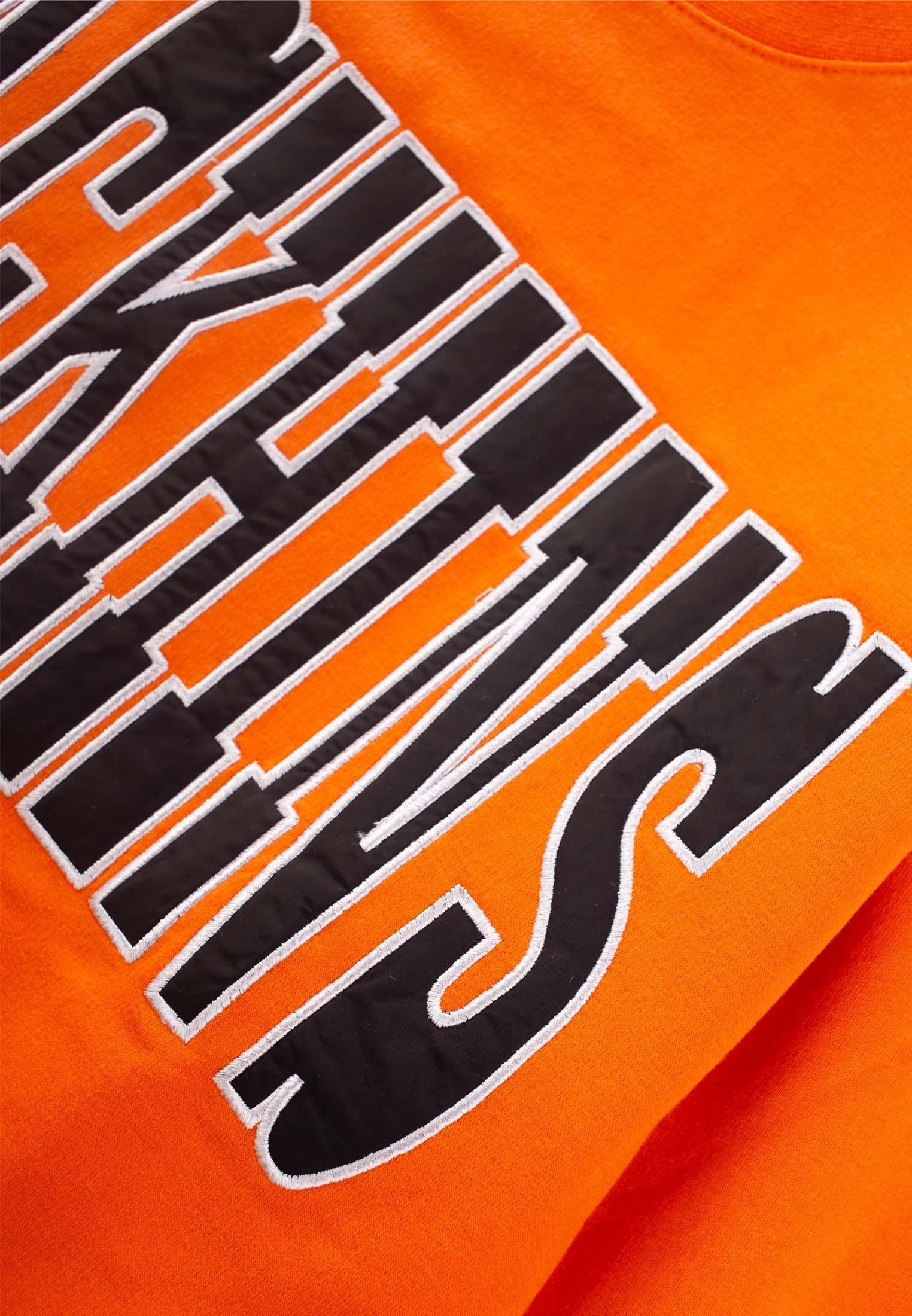 CigitPeackhıns Nakışlı Sweatshırt 9-14 Yaş TURUNCU