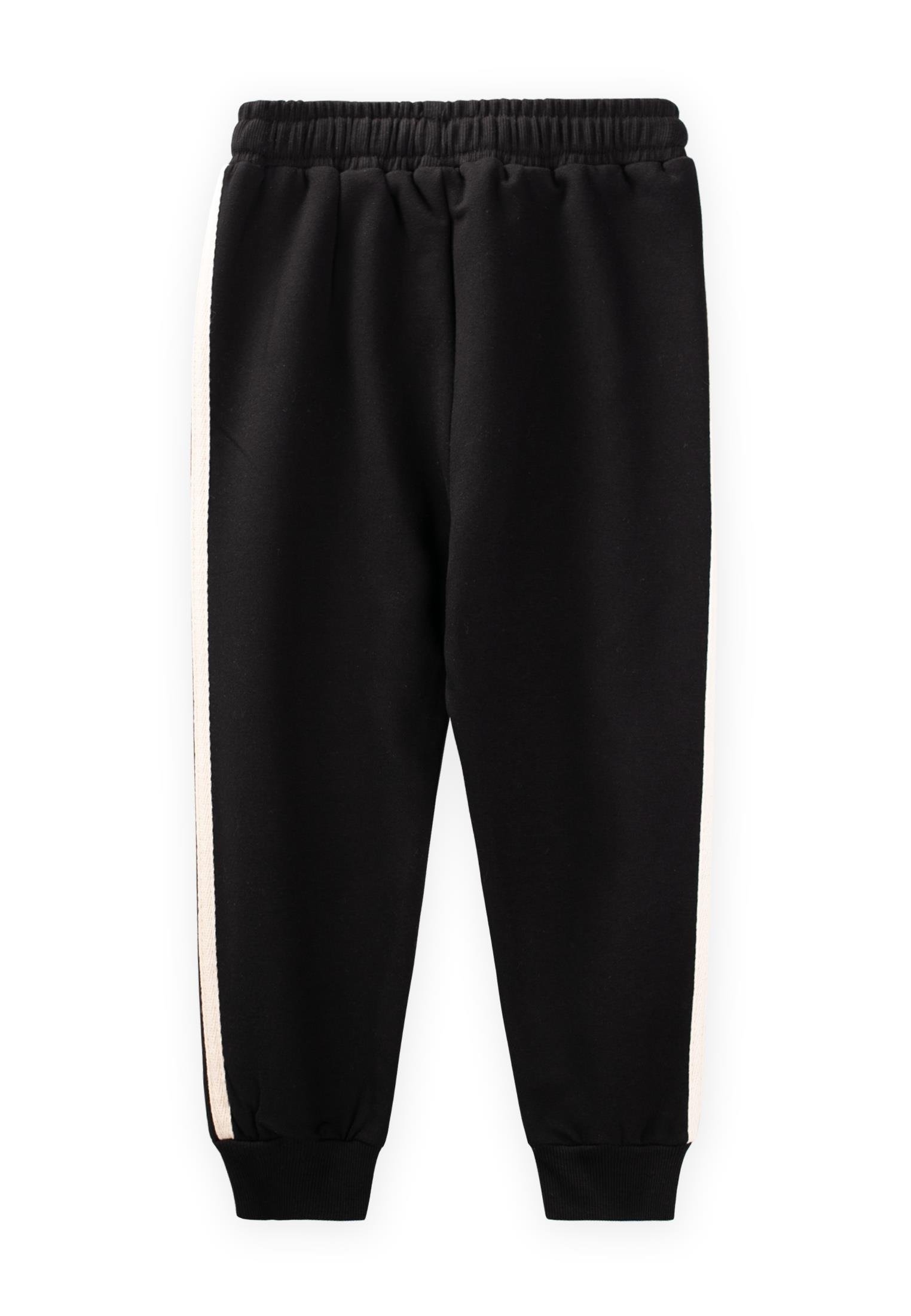 CigitŞerit Detaylı Eşofman 2-10 Yaş SİYAH