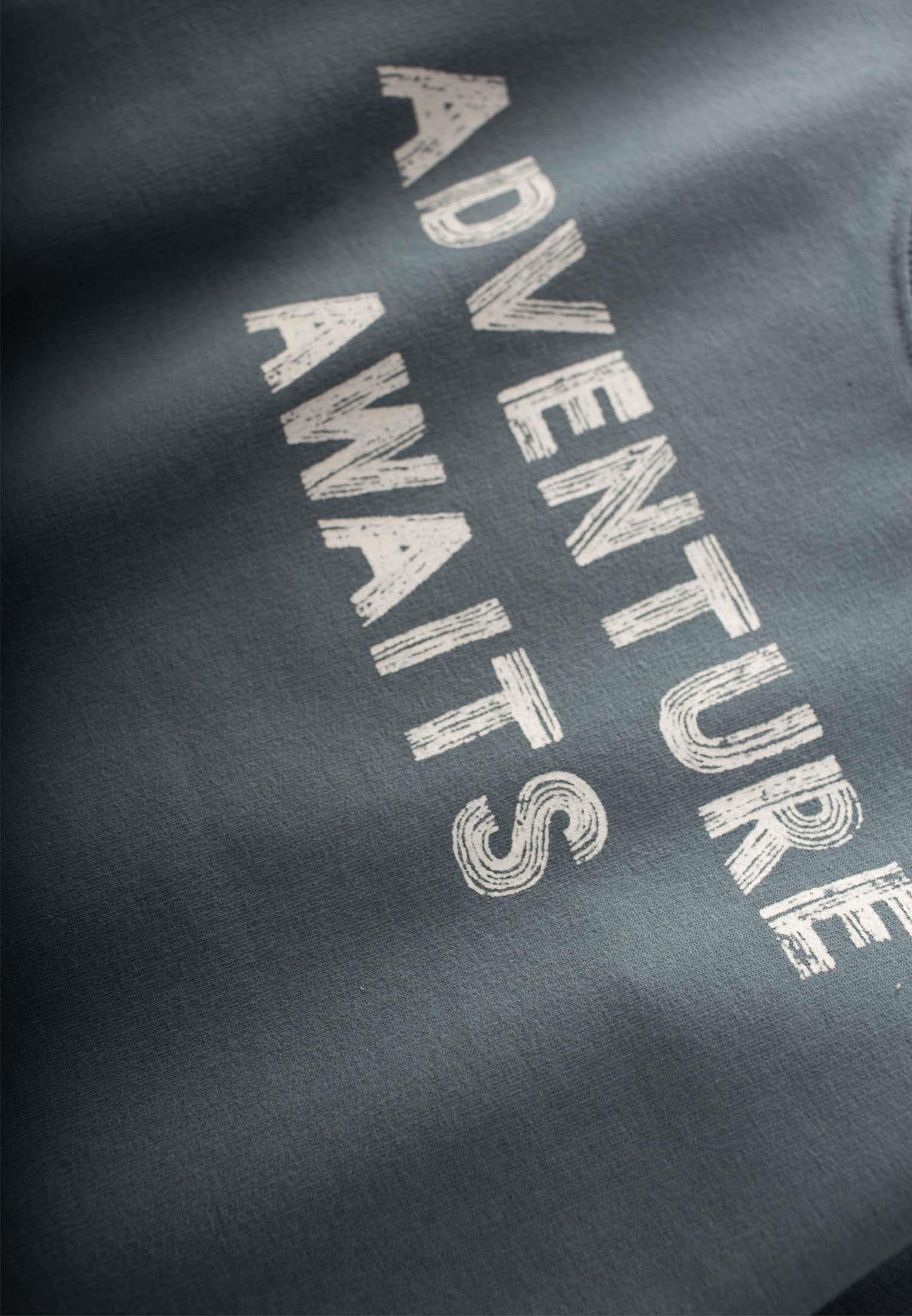 CigitAdventure Baskılı Sweatshirt 2-10 Yaş ÇAĞLA YEŞİLİ