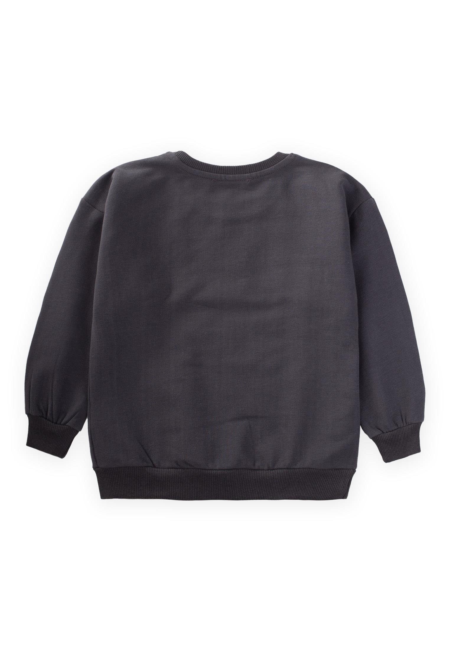 CigitAdventure Baskılı Sweatshirt 2-10 Yaş ANTRASİT