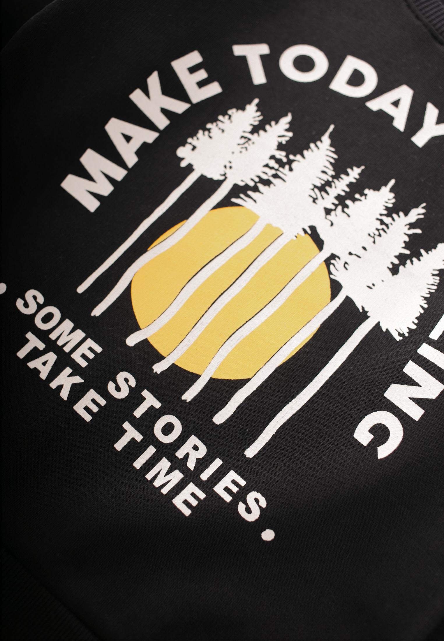 CigitAmazıng Baskılı Sweatshırt 3-10 Yaş SİYAH