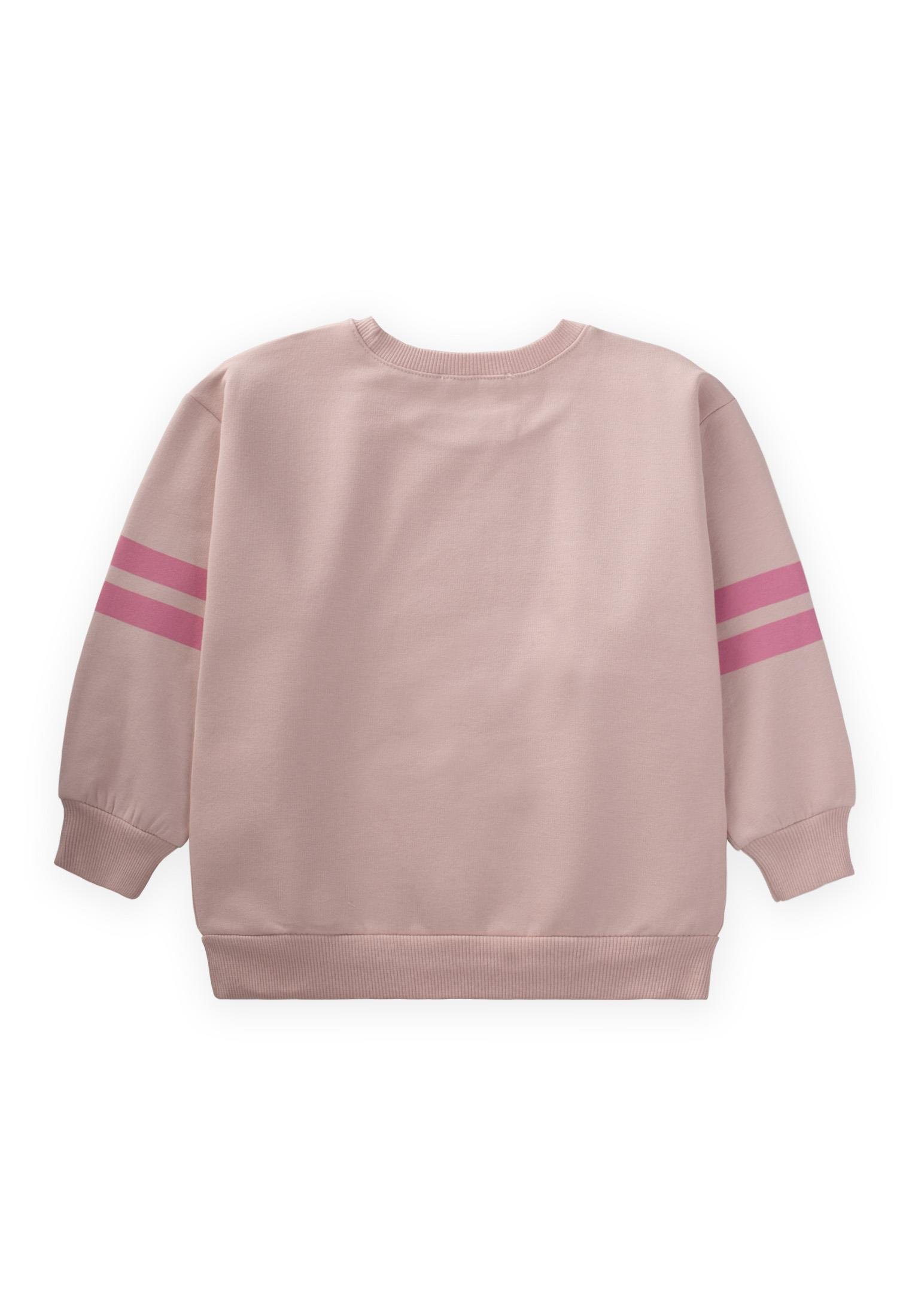 CigitA Baskılı Sweatshırt 2-10 Yaş PUDRA PEMBE