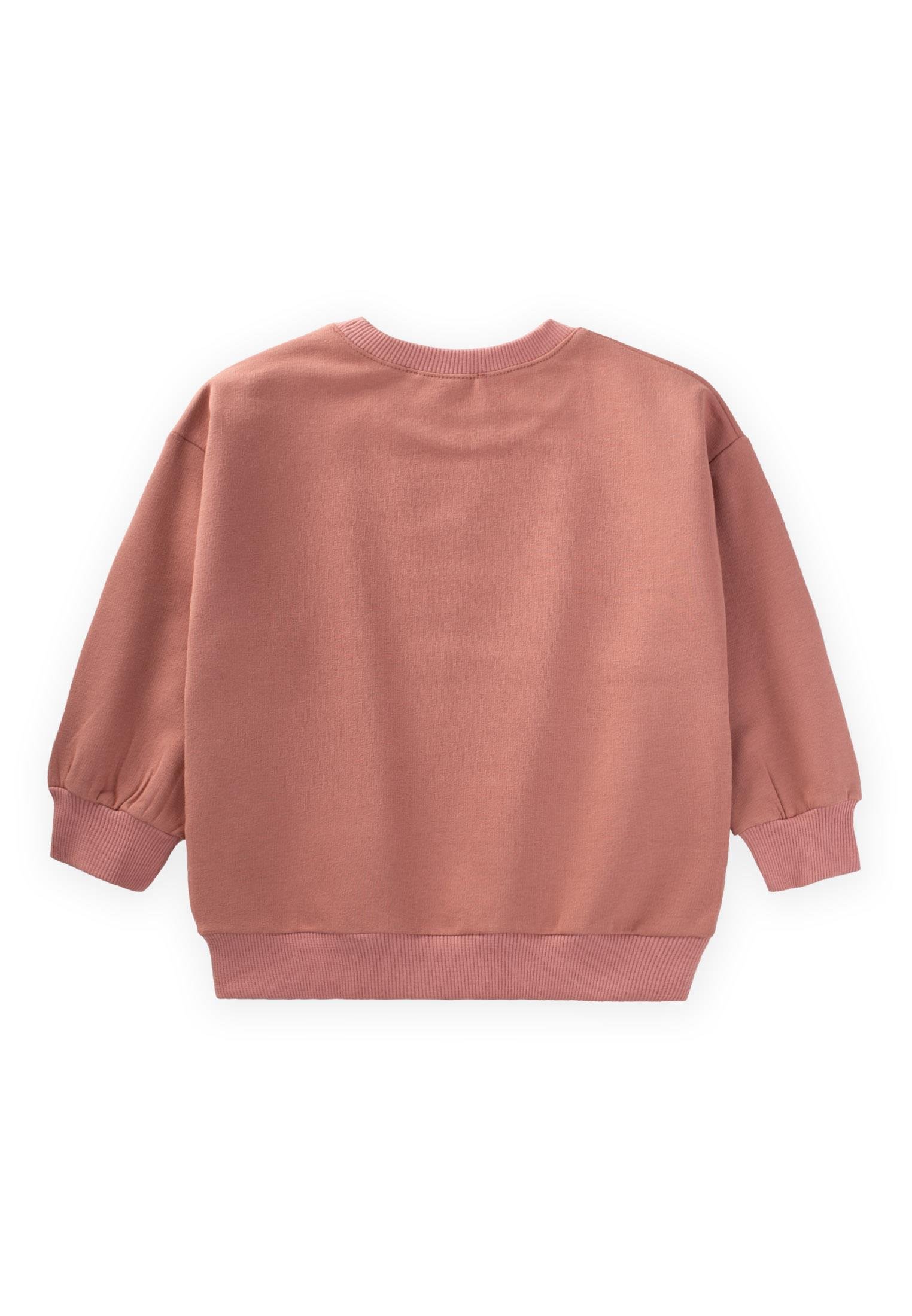 CigitPalamut Baskılı Sweatshırt 1-7 Yaş GÜL KURUSU