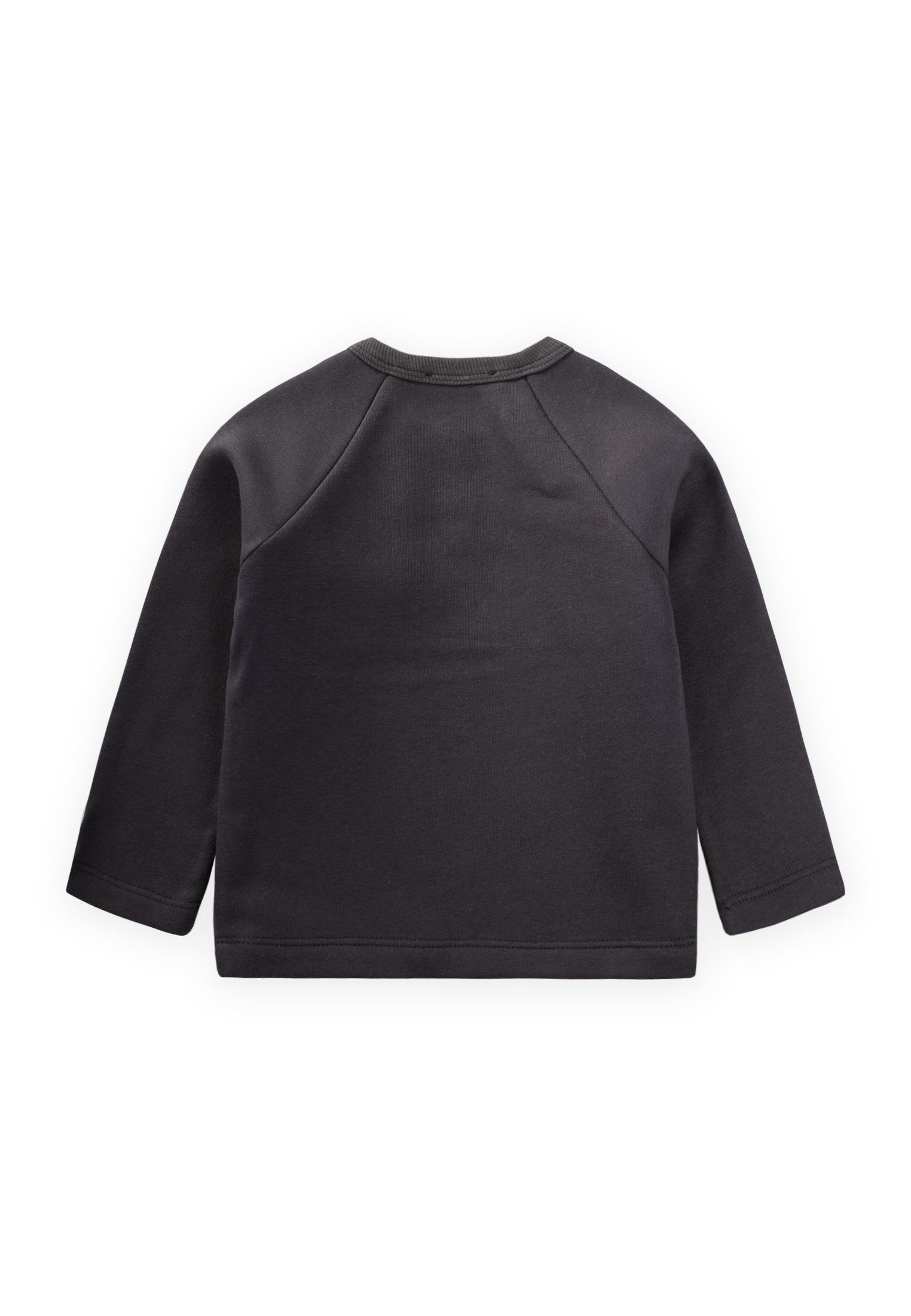 CigitReglan Kol Nakışlı Sweatshırt 1-5 Yaş ANTRASİT