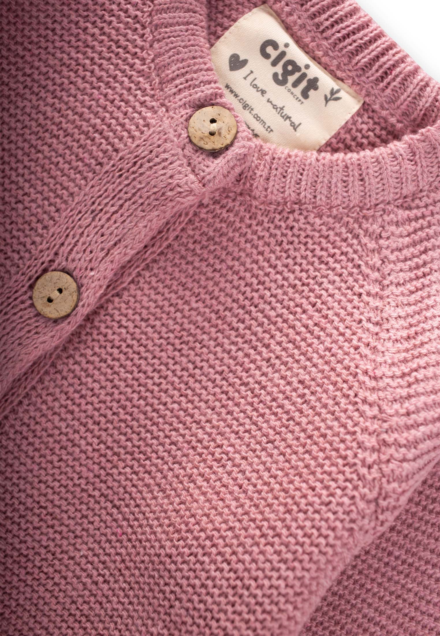 CigitLinks Triko Hırka 1-8 Yaş SOMON