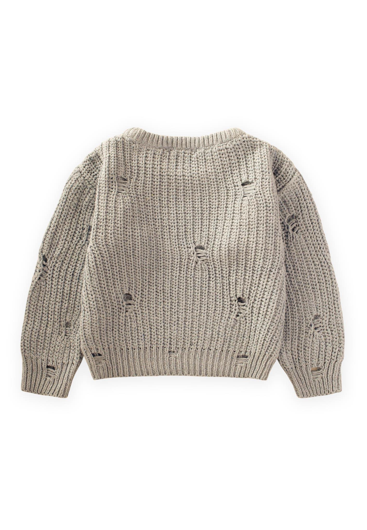 CigitSelanik Triko Kazak 2-8 Yaş BEJ