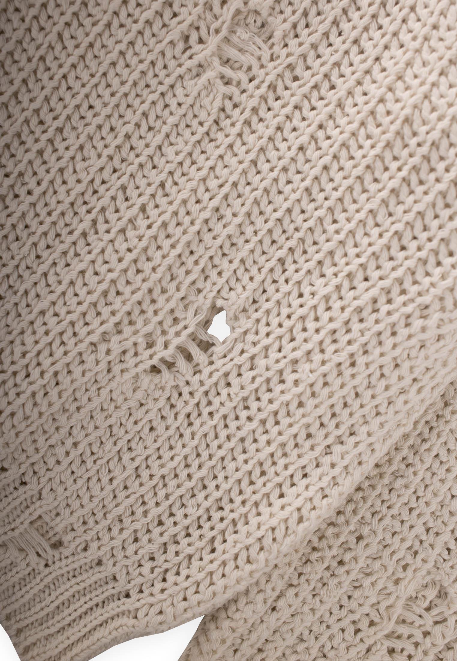 CigitSelanik Triko Kazak 2-8 Yaş NATUREL