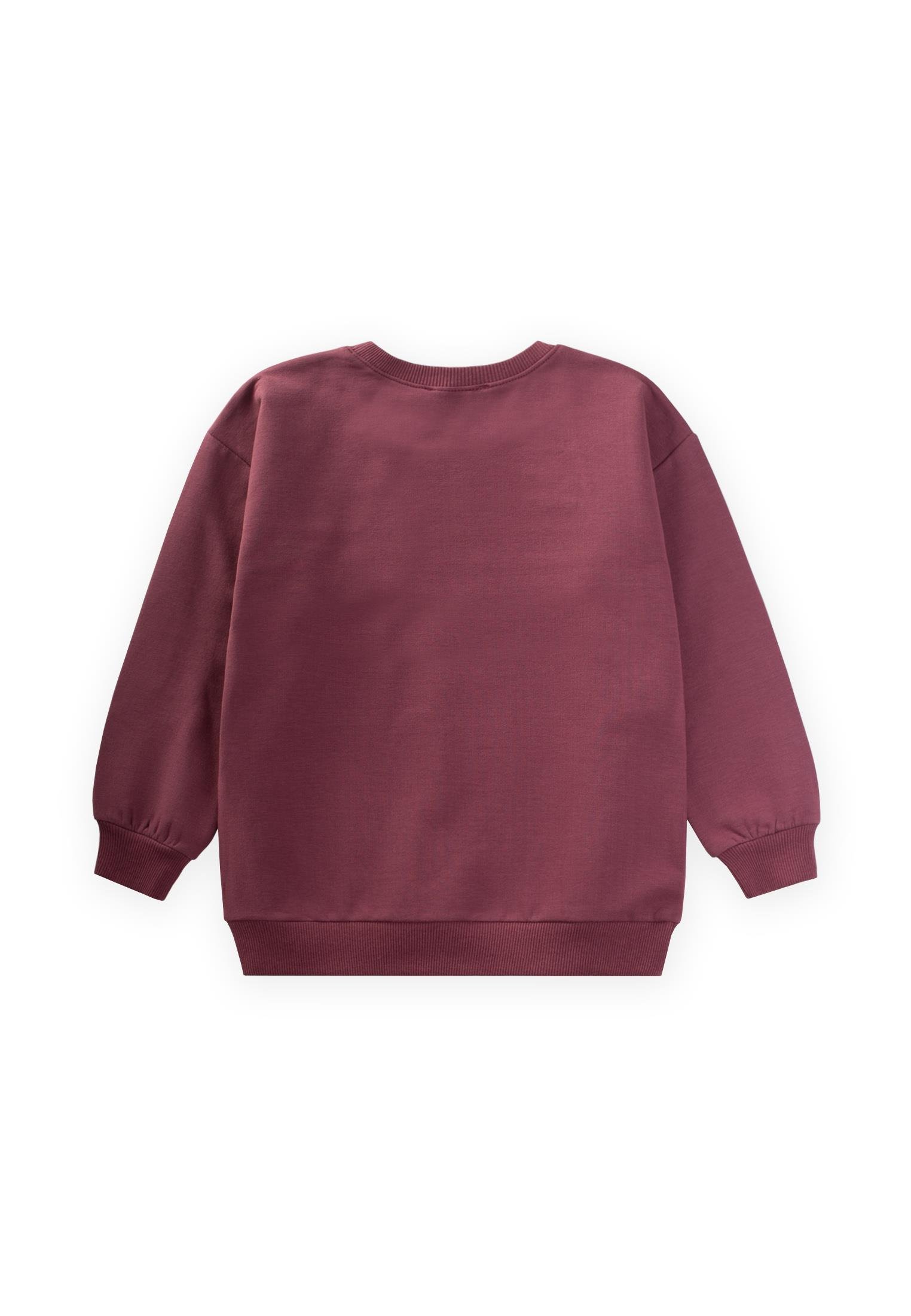 CigitTaş Detaylı Sweatshırt 4-12 Yaş MÜRDÜM