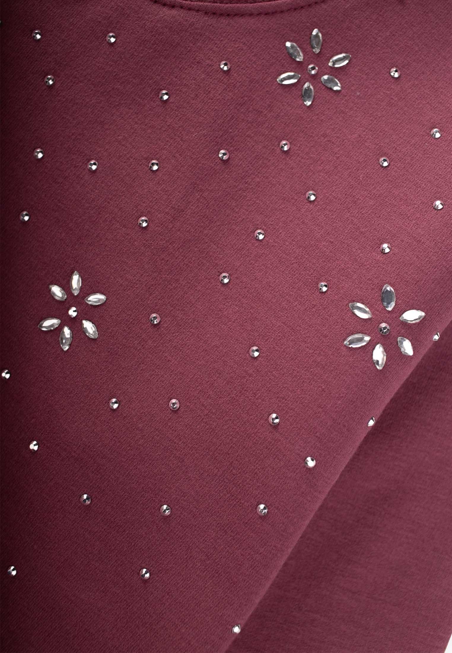 CigitTaş Detaylı Sweatshırt 4-12 Yaş MÜRDÜM