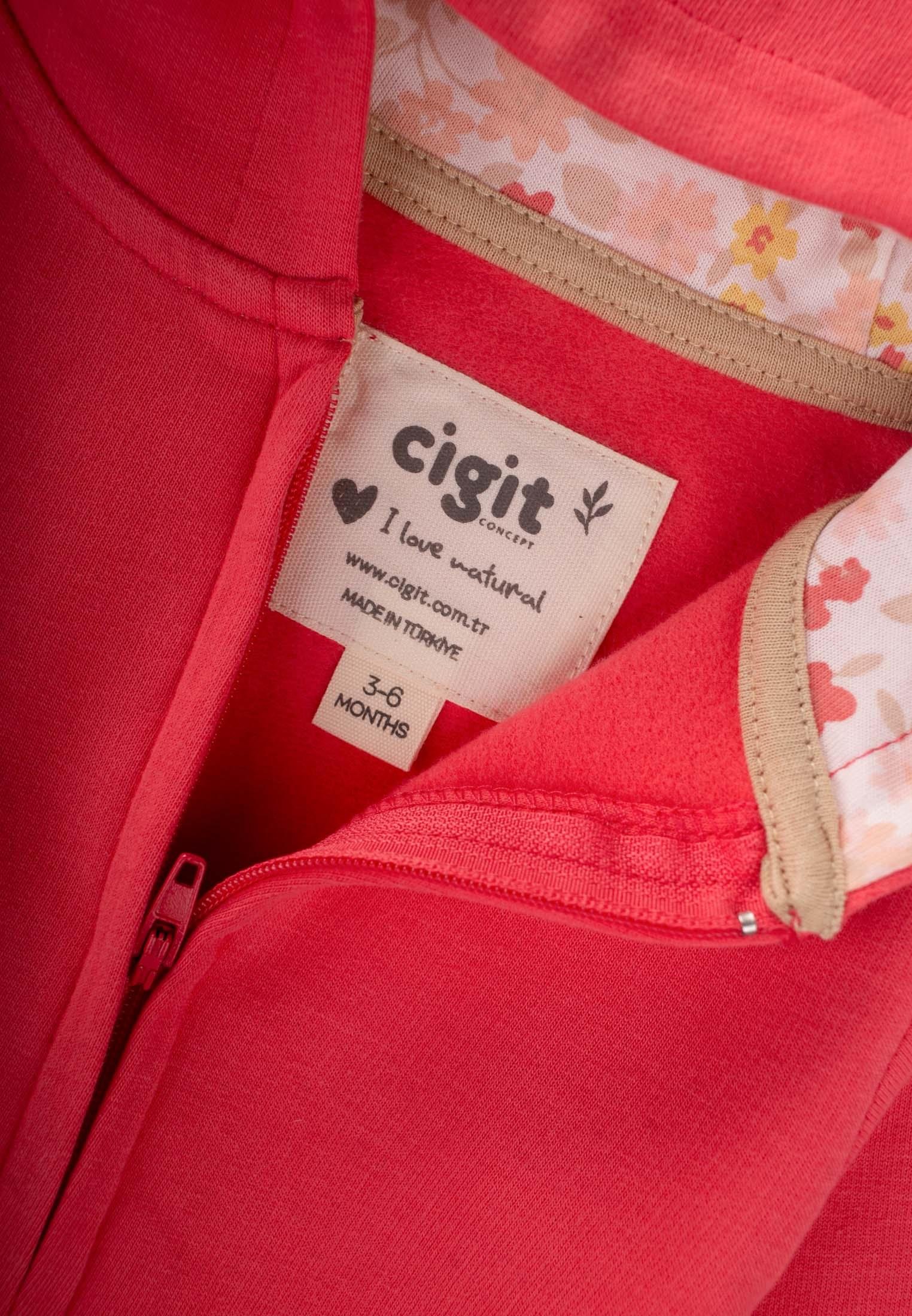 CigitFermuarlı Tulum 0-3 Yaş MERCAN