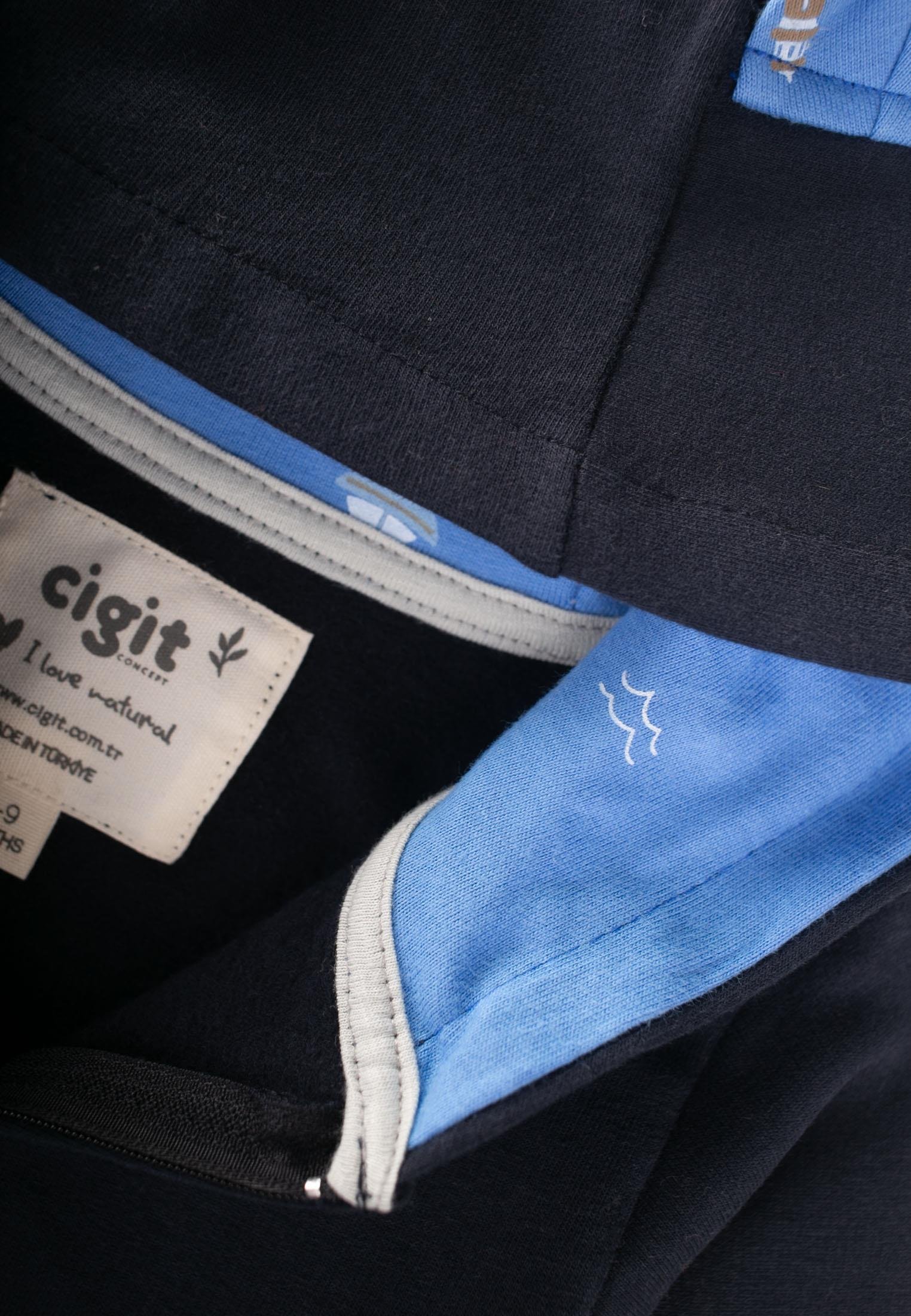 CigitFermuarlı Tulum 0-3 Yaş ANTRASİT