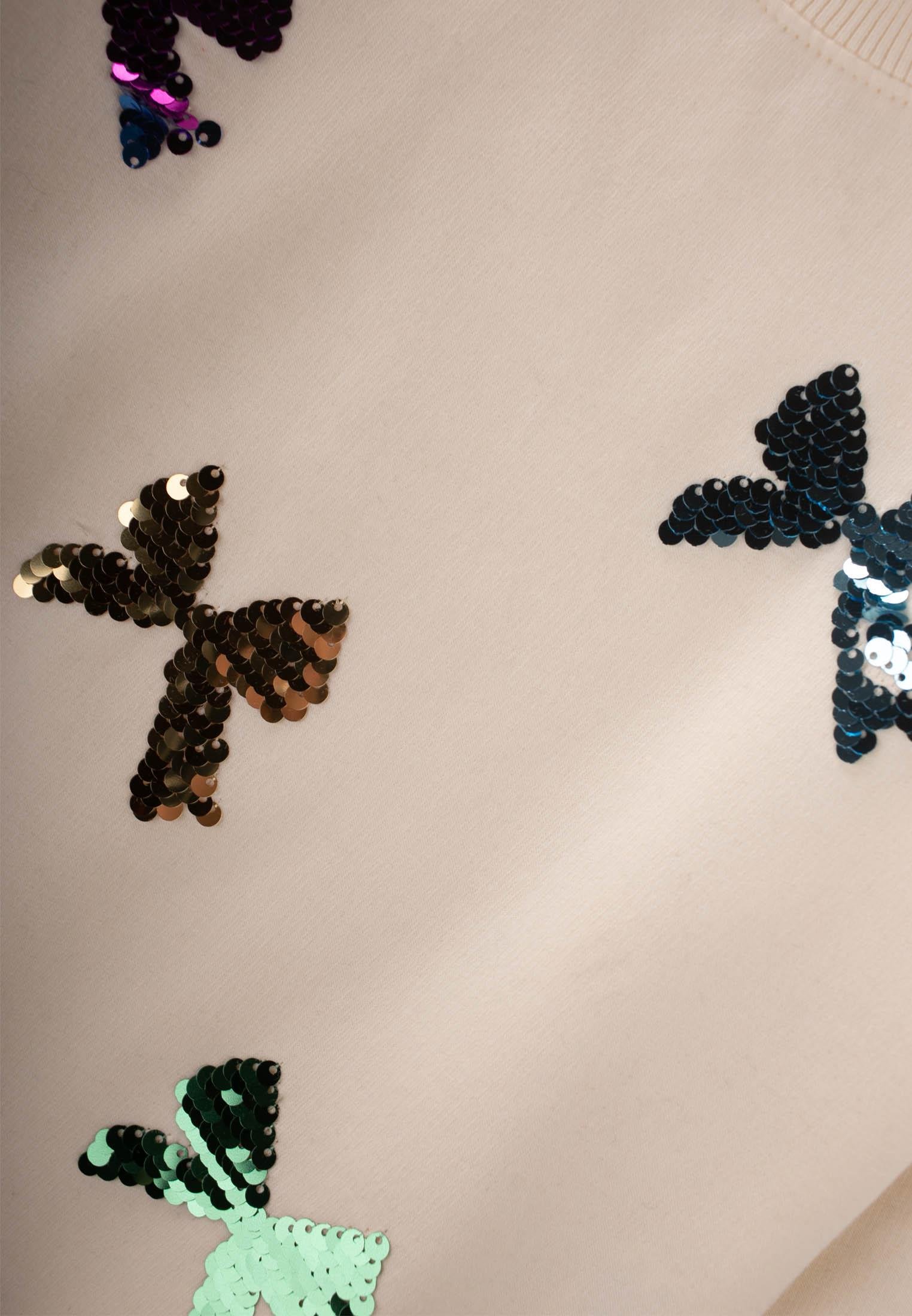 CigitPullu Sweatshırt 2-10 Yaş EKRU