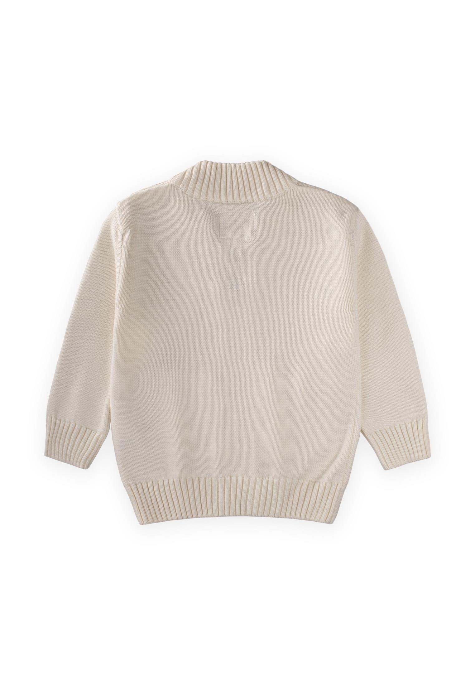 CigitTriko Cepli Hırka 2-11 Yaş EKRU