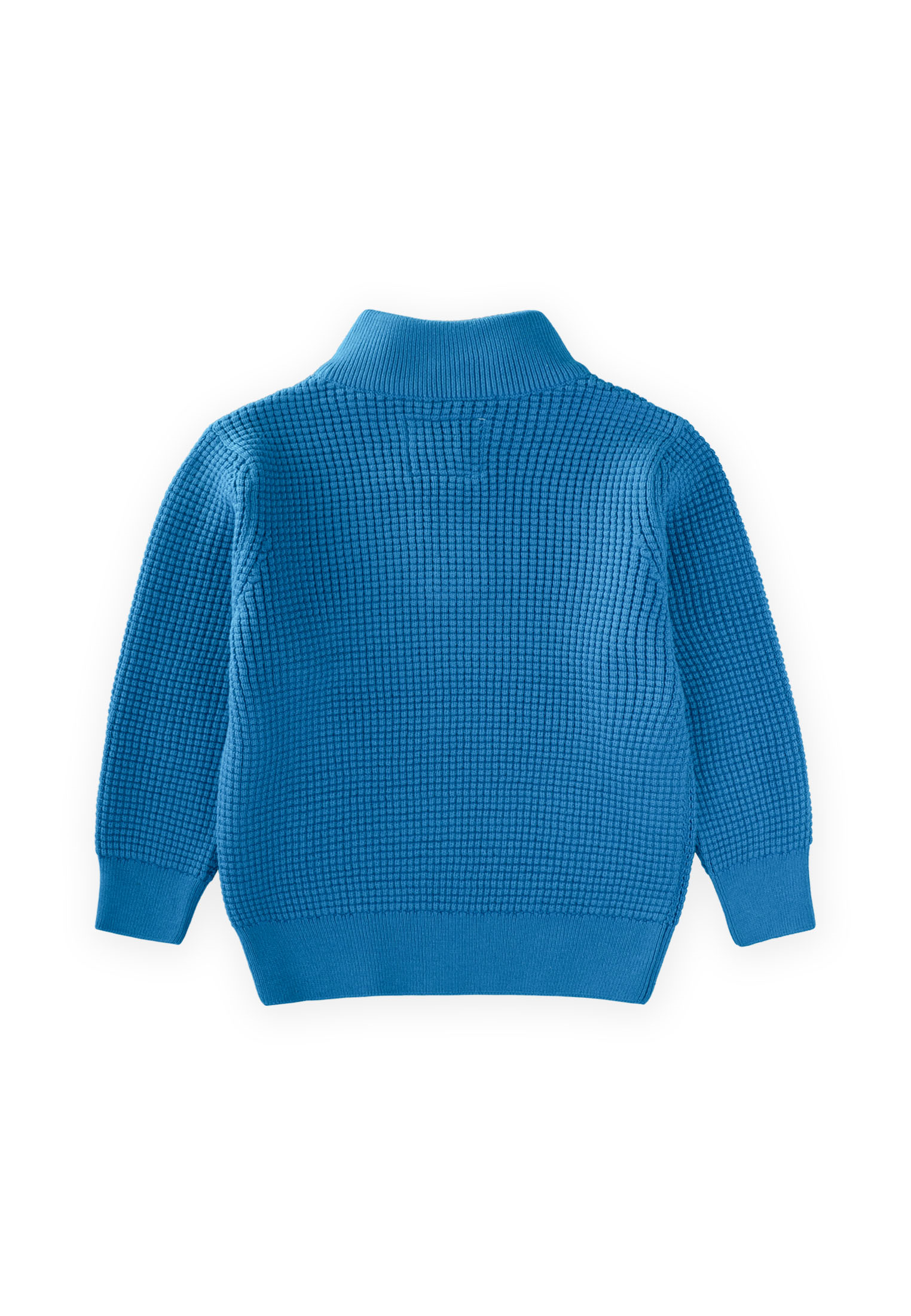 CigitSelanik Triko Fermuarlı Kazk 2-11 Yaş MAVİ