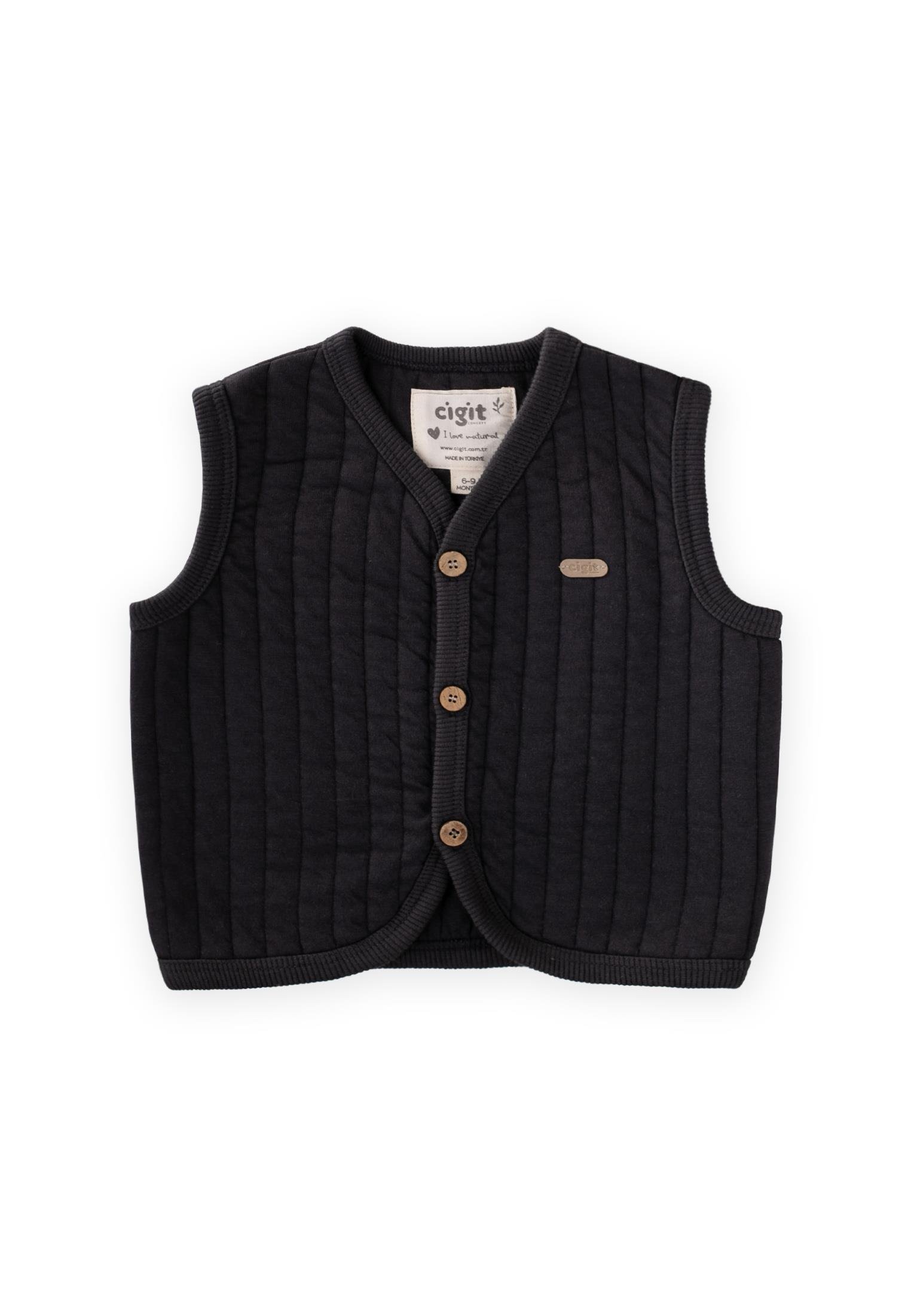 CigitKapitone Yelek 0-4 Yaş ANTRASİT